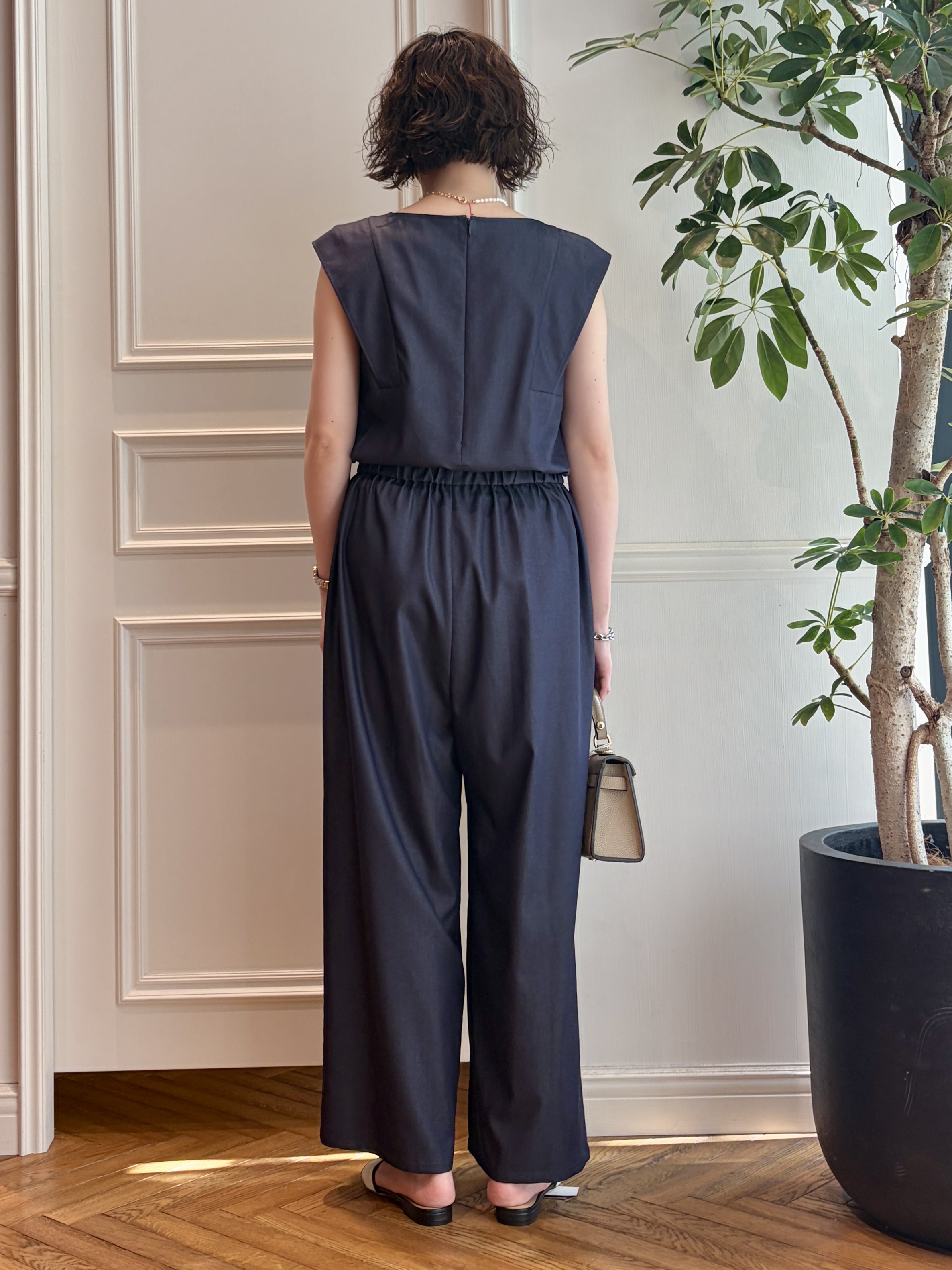 nakaoさんの「DRESSTERIOR｜【ウォッシャブル】フレンチスリーブ コンビネゾン」を使ったコーディネート