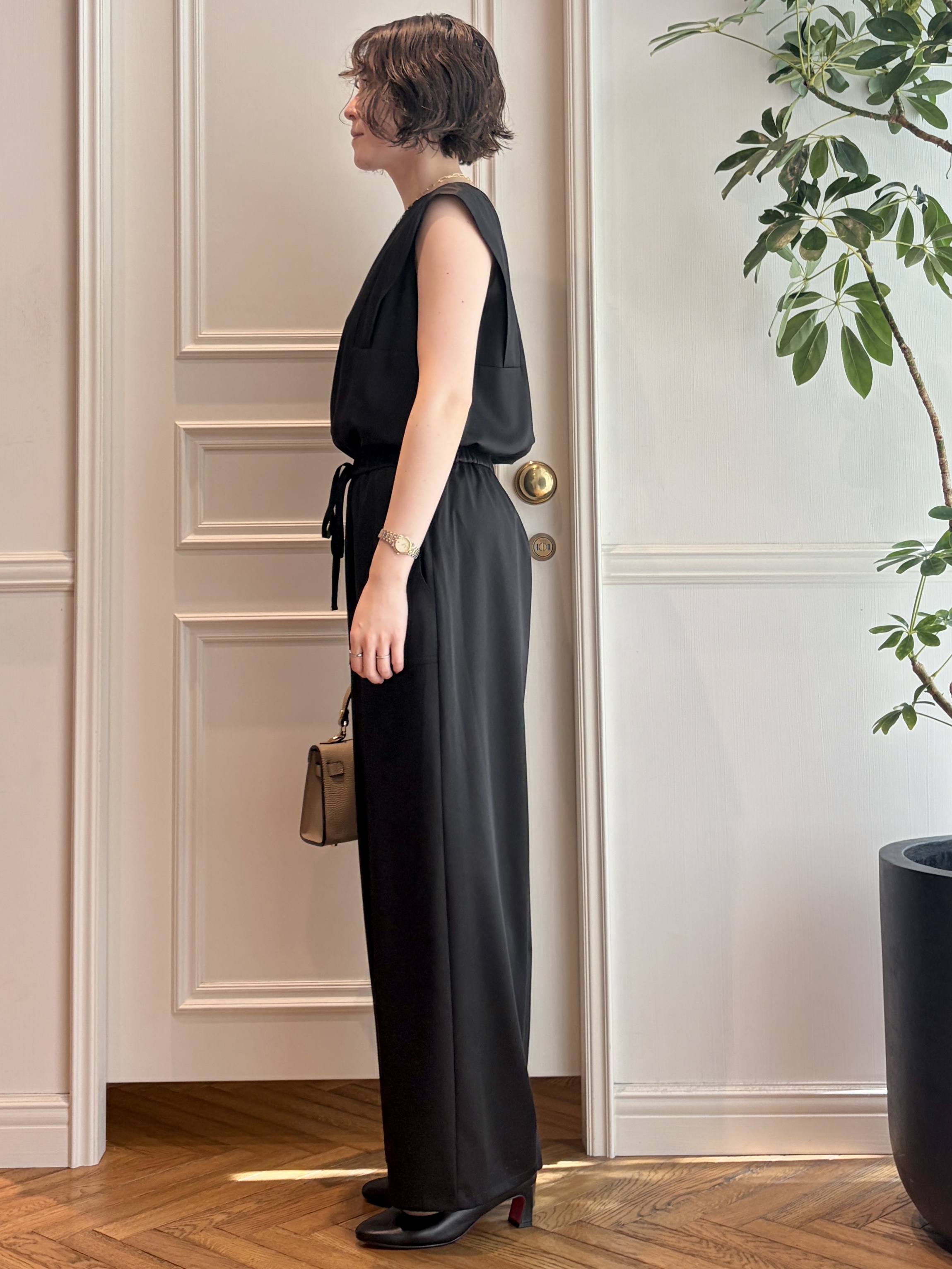 nakaoさんの「DRESSTERIOR｜AULENTTI（オウレンティ）金具ベルト付きバッグ」を使ったコーディネート