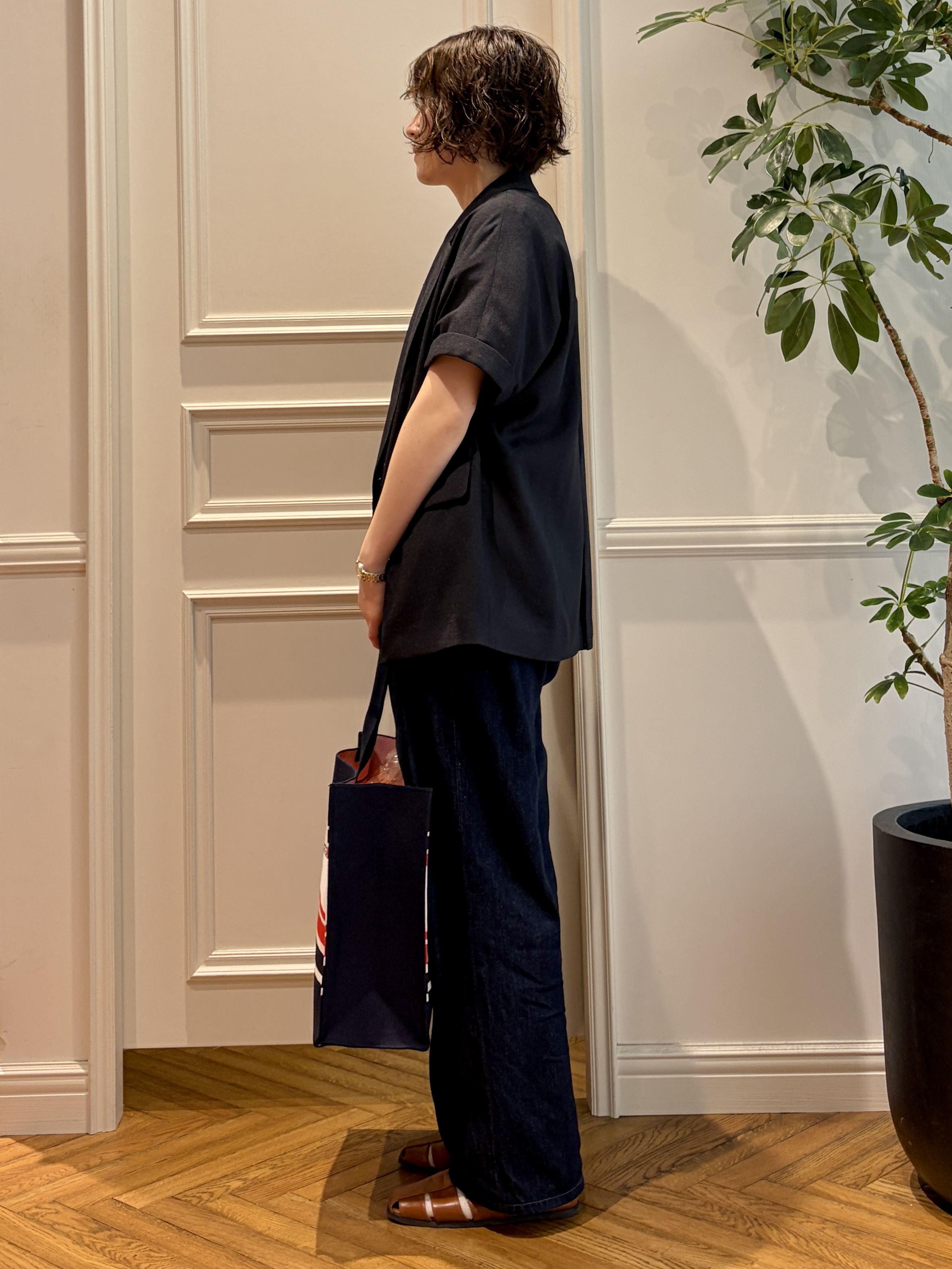 nakaoさんの「DRESSTERIOR｜GOOD ROCK SPEED（グッドロックスピード）【別注】ミッキーTシャツ」を使ったコーディネート