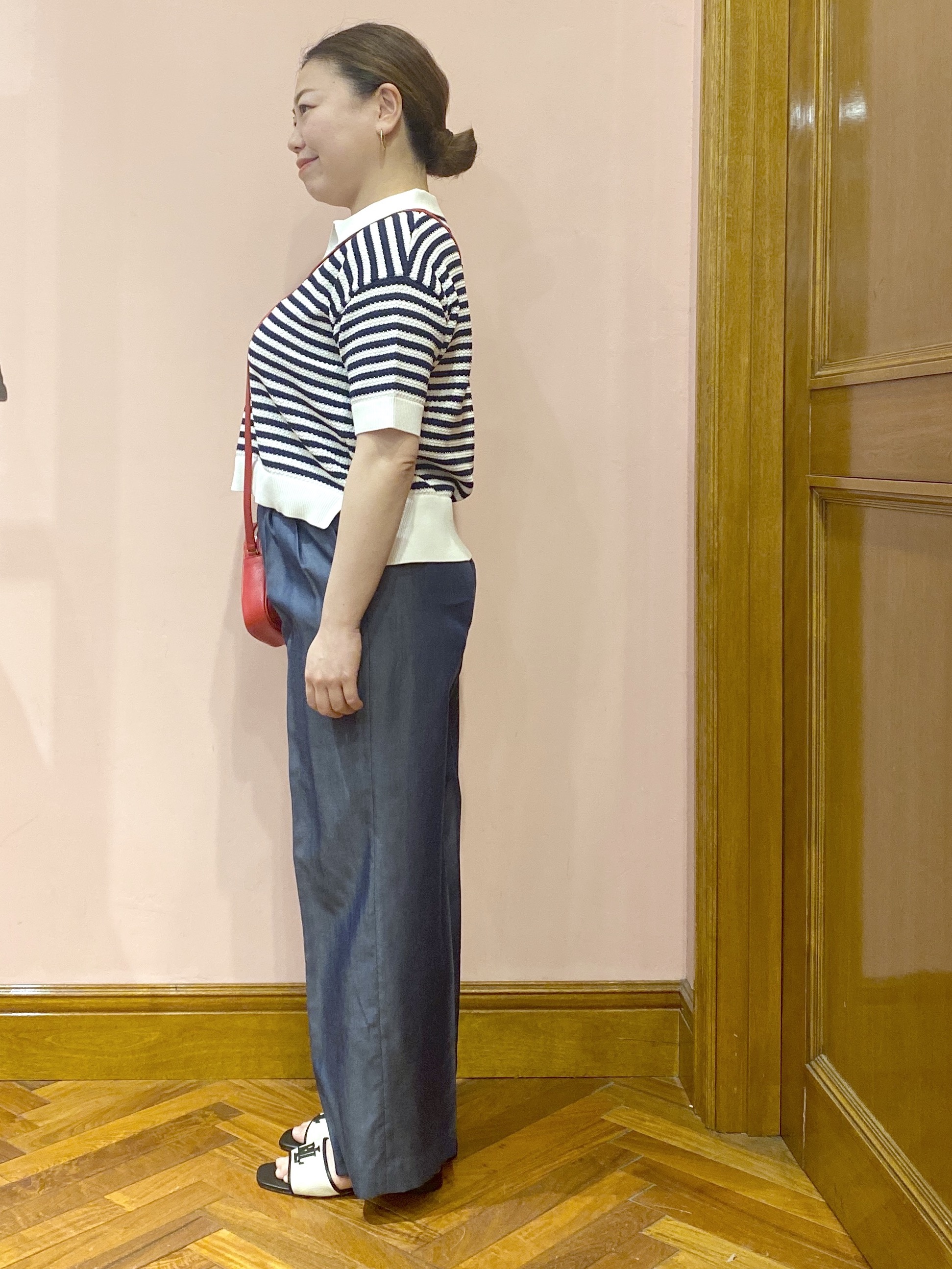 Ayano.Kさんの「DRESSTERIOR｜ウォッシャブルスキッパークロップドニット」を使ったコーディネート