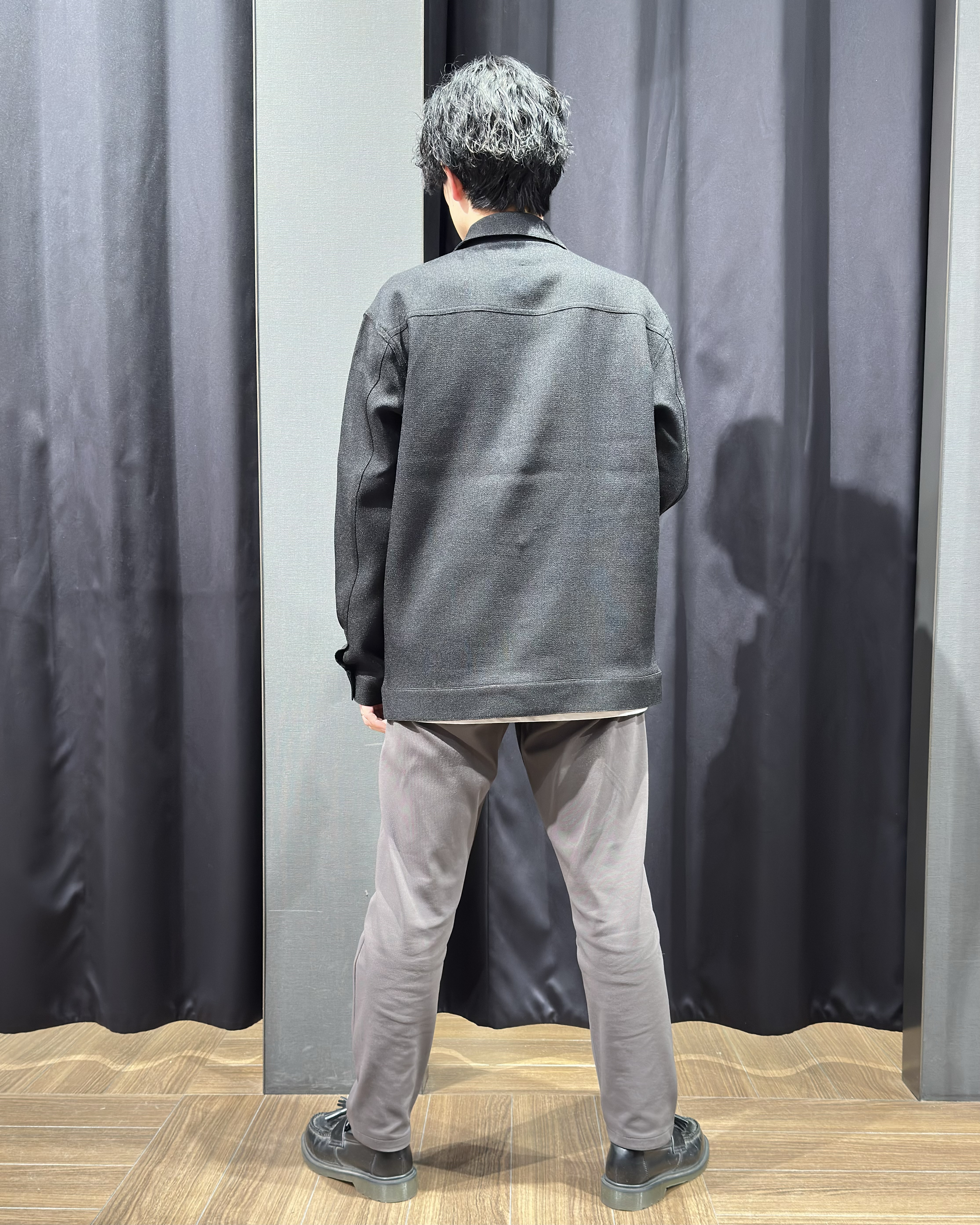 tomoyaさんの「THE SHOP TK｜パナマメッシュ シャツブルゾン 洗濯機OK／セットアップ可」を使ったコーディネート