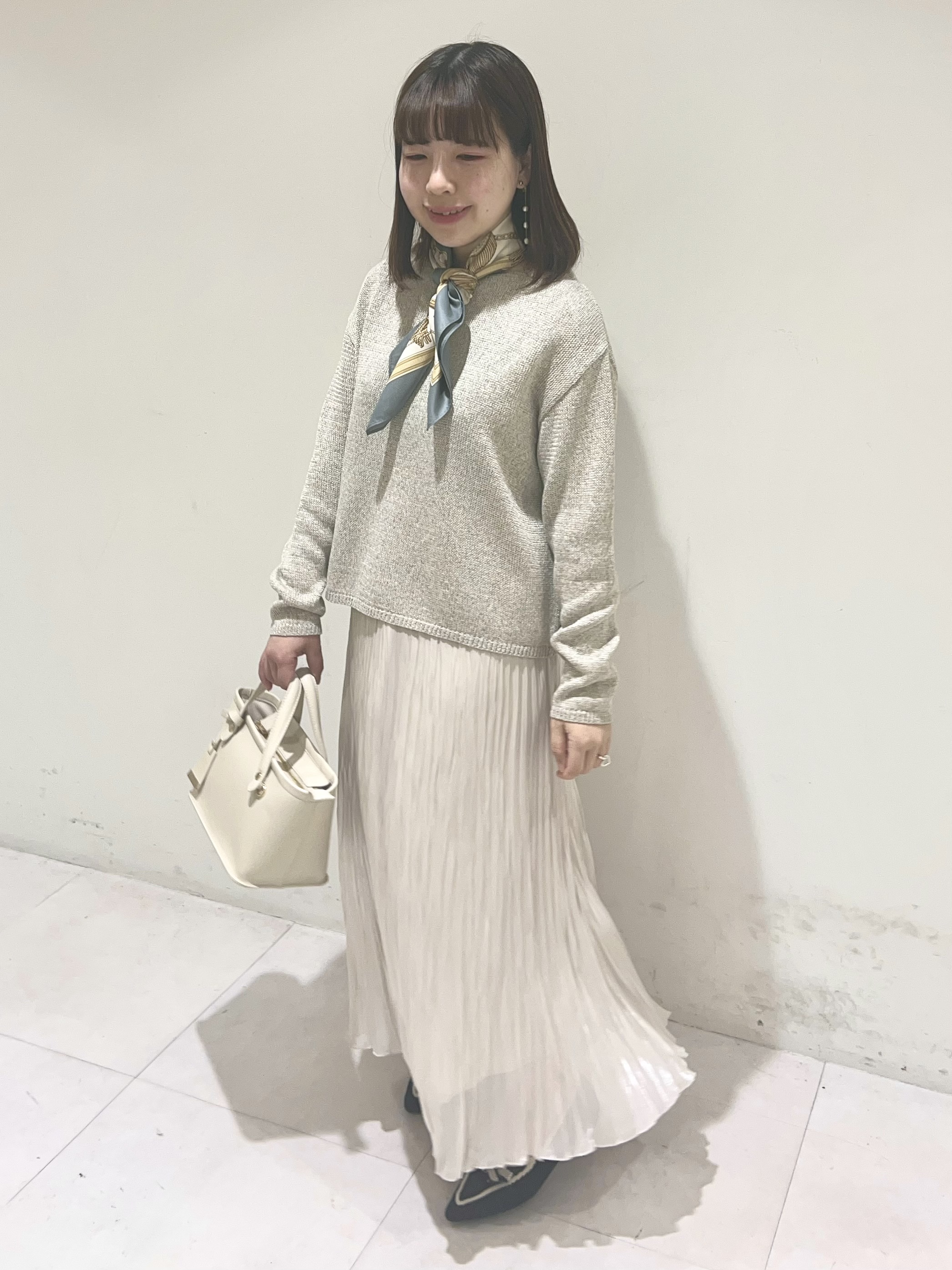 Mitsukiさんの「UNTITLED｜【洗える/光沢感】ファンシーヤーンニット」を使ったコーディネート