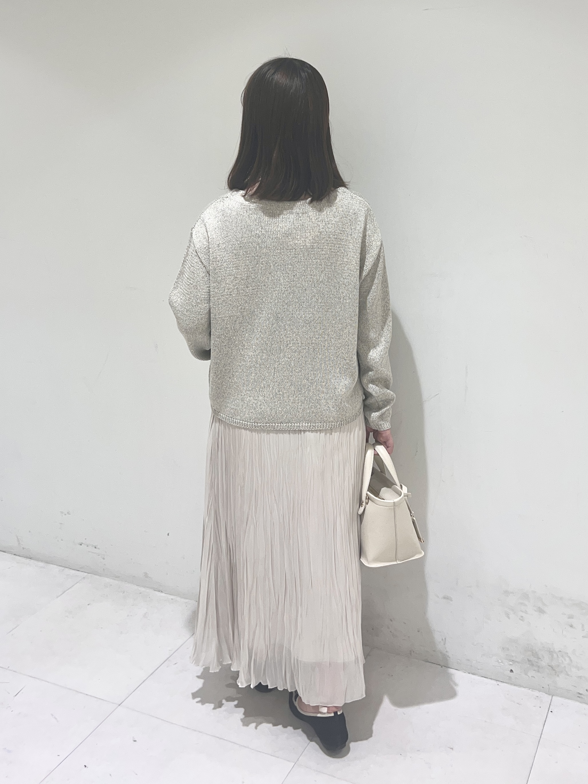 Mitsukiさんの「UNTITLED｜【洗える/光沢感】ファンシーヤーンニット」を使ったコーディネート