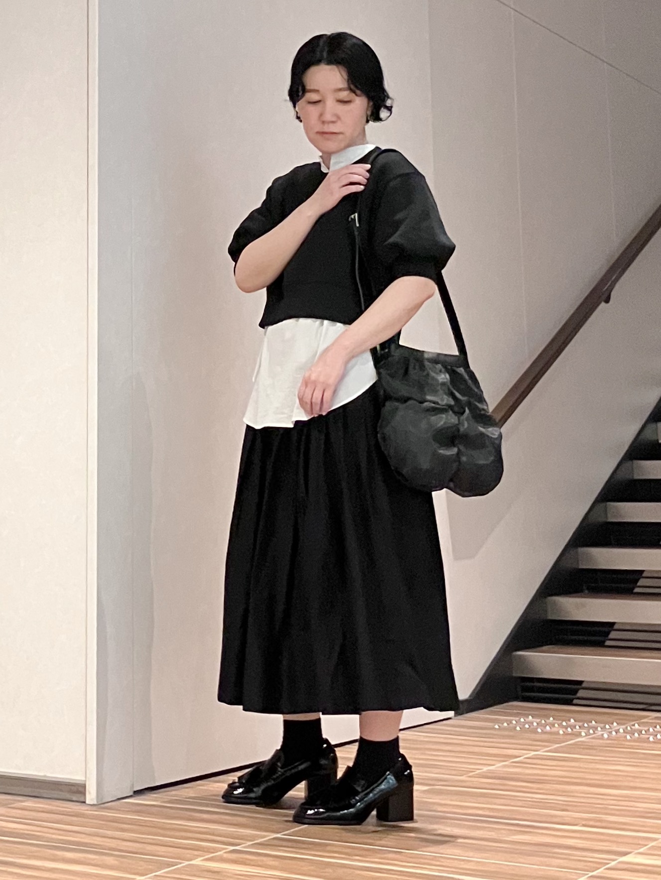 Cさんの「HIROKO HAYASHI｜FABRE（ファーブル）ショルダーバッグ」を使ったコーディネート