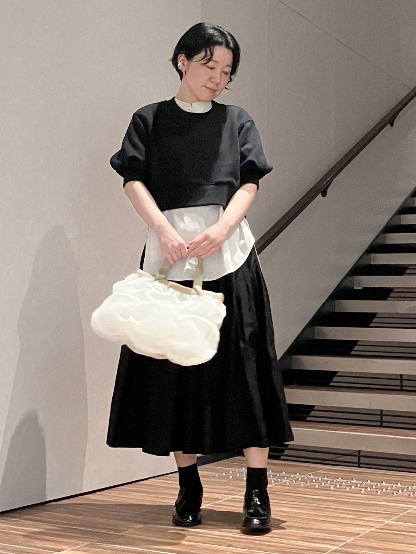 Cさんの「HIROKO HAYASHI｜FABRE（ファーブル）ハンドバッグ」を使ったコーディネート