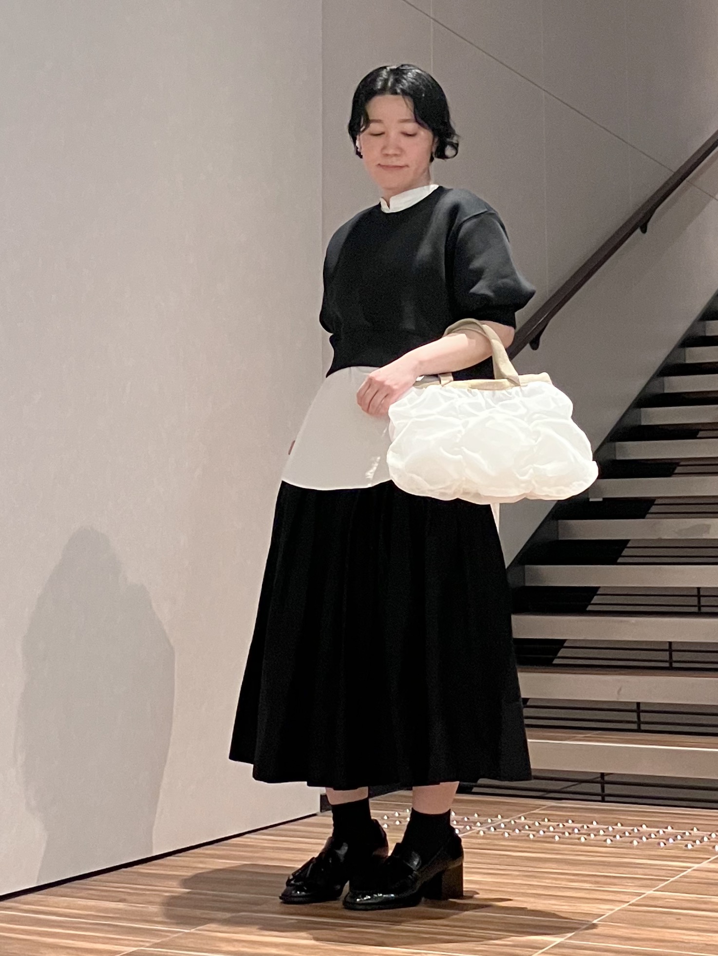 Cさんの「HIROKO HAYASHI｜FABRE（ファーブル）ハンドバッグ」を使ったコーディネート