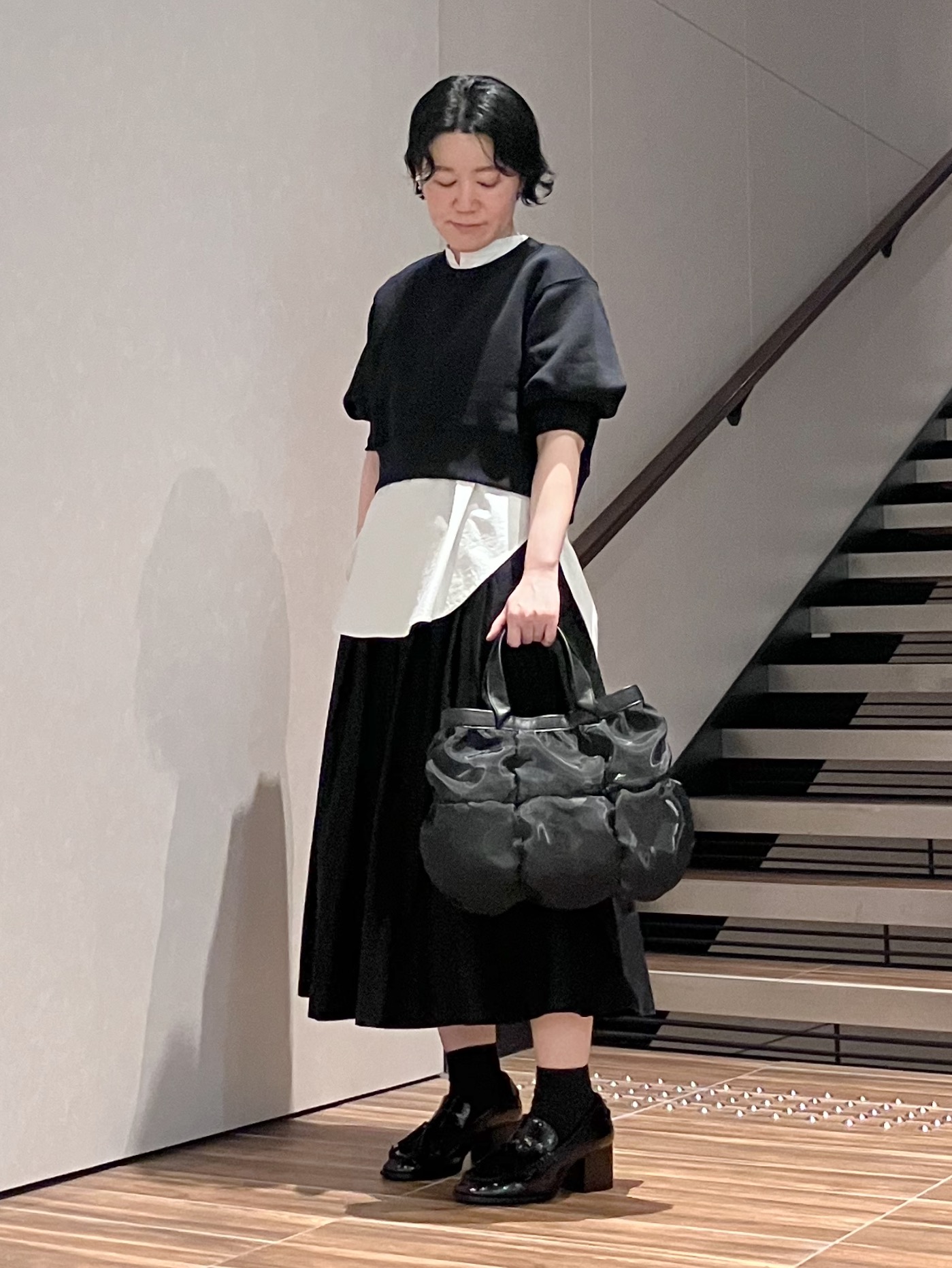 Cさんの「HIROKO HAYASHI｜FABRE（ファーブル）ハンドバッグ」を使ったコーディネート
