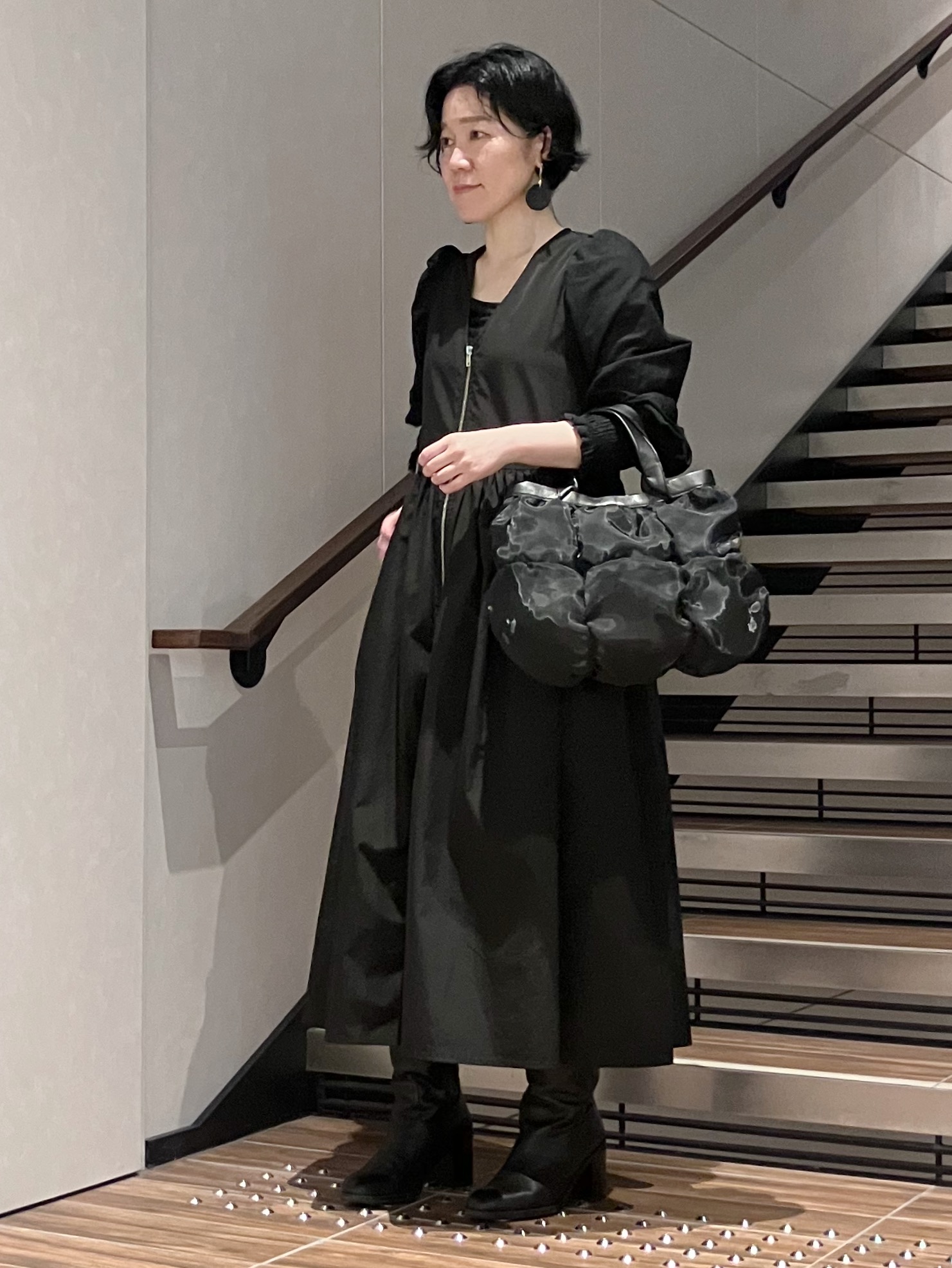 Cさんの「HIROKO HAYASHI｜FABRE（ファーブル）ハンドバッグ」を使ったコーディネート