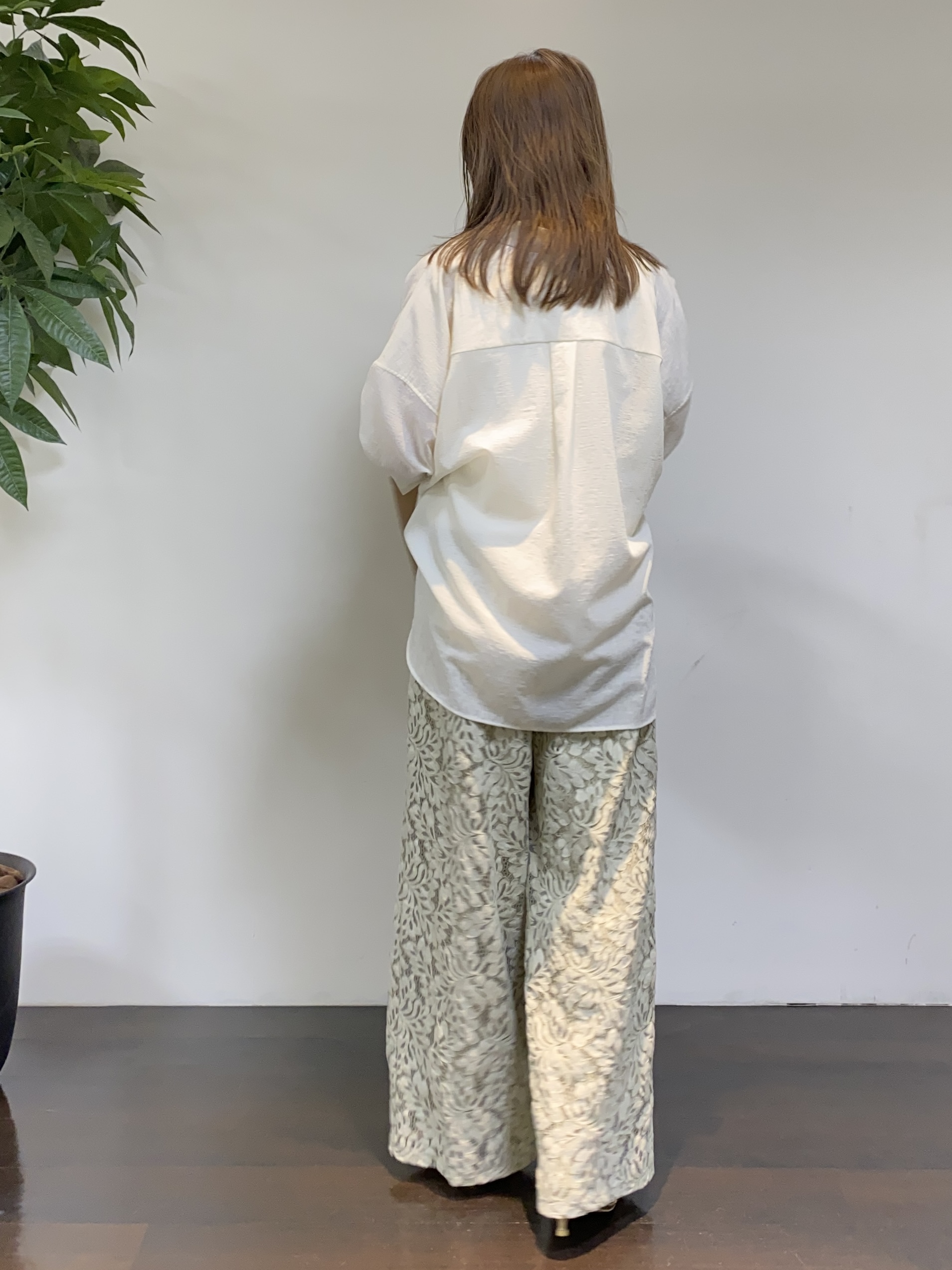 tomoさんの「UNTITLED｜【洗える/ストレッチ性】ダブルブレストジャケット」を使ったコーディネート