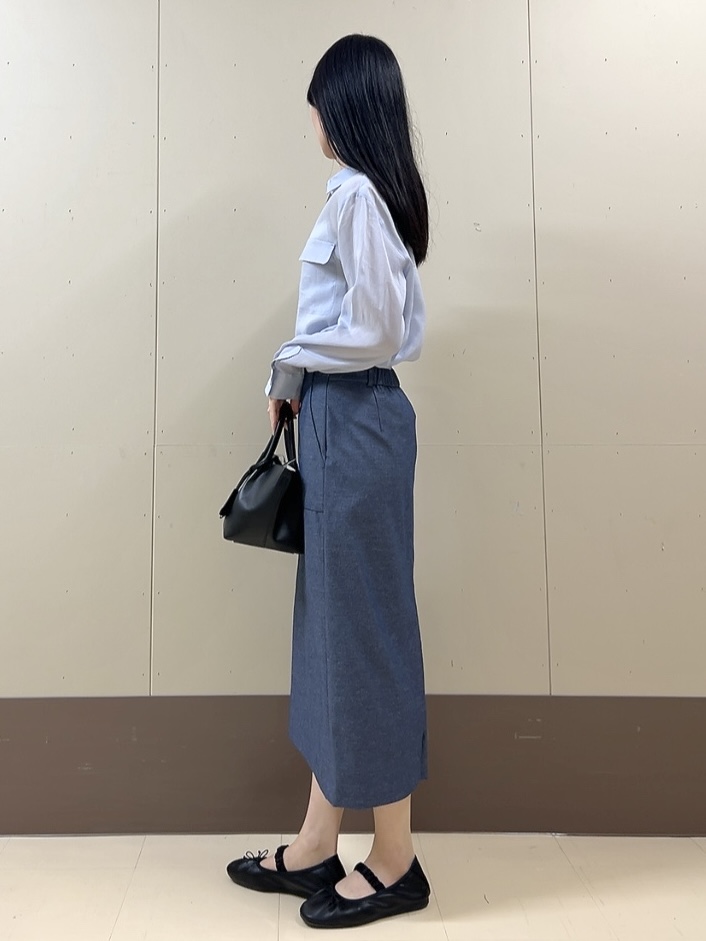 sechiさんの「UNTITLED｜【古畑星夏さん着用/接触冷感】ドライタッチシャツ」を使ったコーディネート
