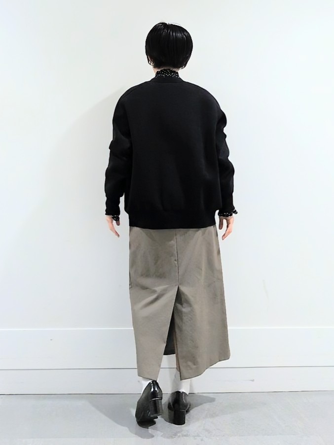 ミズタさんの「UNTITLED｜【軽羽織り/セットアップ可】ジップアップニットカーディガン」を使ったコーディネート