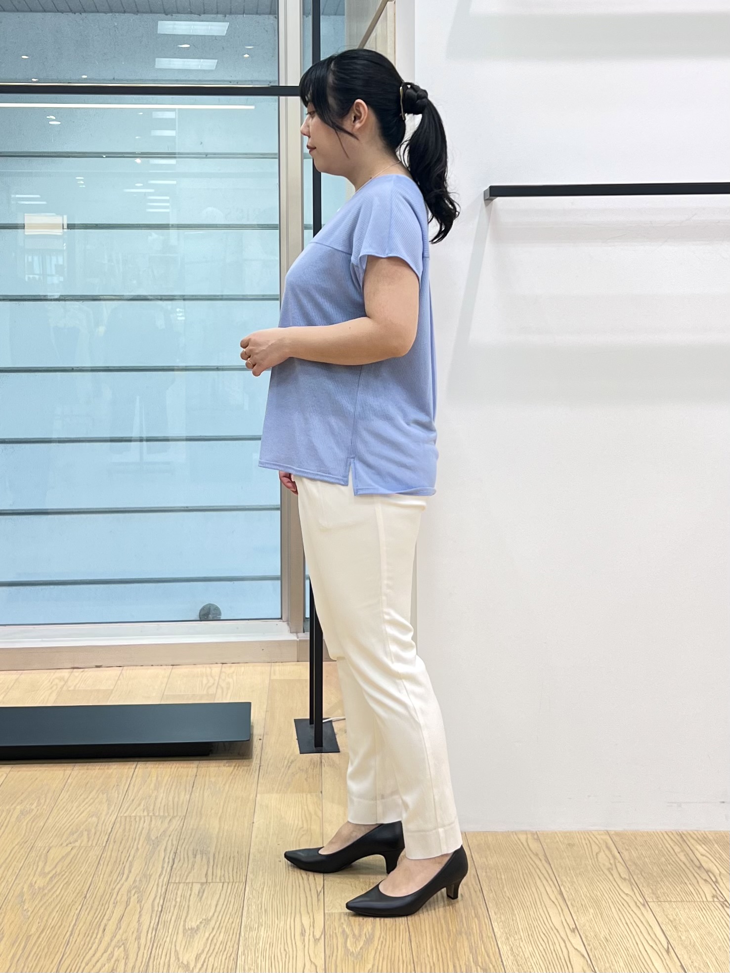 shimaさんの「INDIVI｜【洗える／多機能／SETUP可】着る日傘ダブルジャケット」を使ったコーディネート