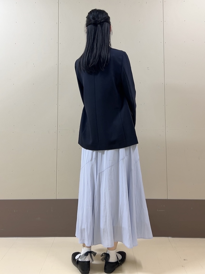 sechiさんの「UNTITLED｜【新色追加/セットアップ可】エアリー ダブルブレストジャケット」を使ったコーディネート