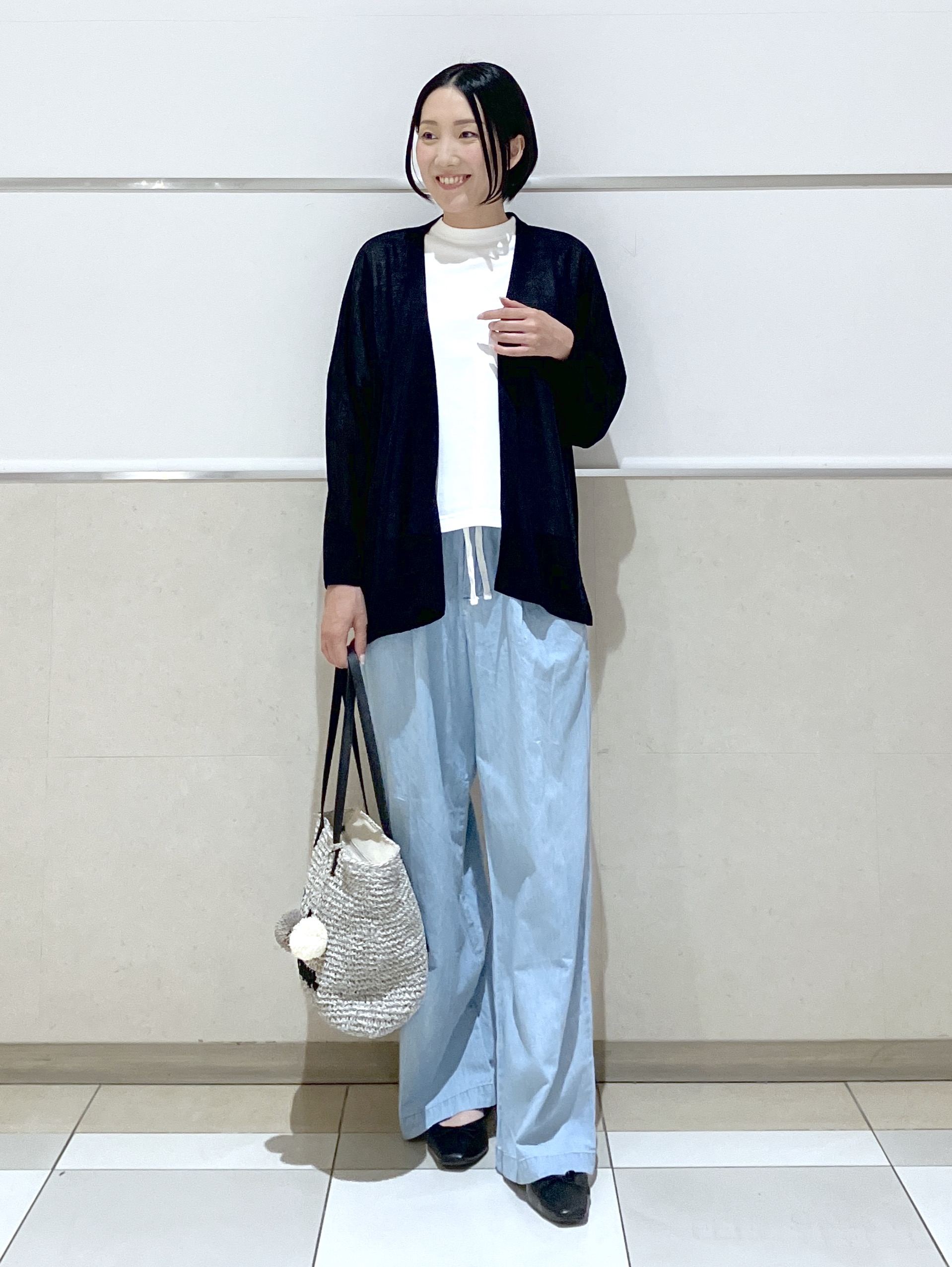 eriko さんの「Dessin｜【日本製】和歌山ローズペトールTシャツ」を使ったコーディネート