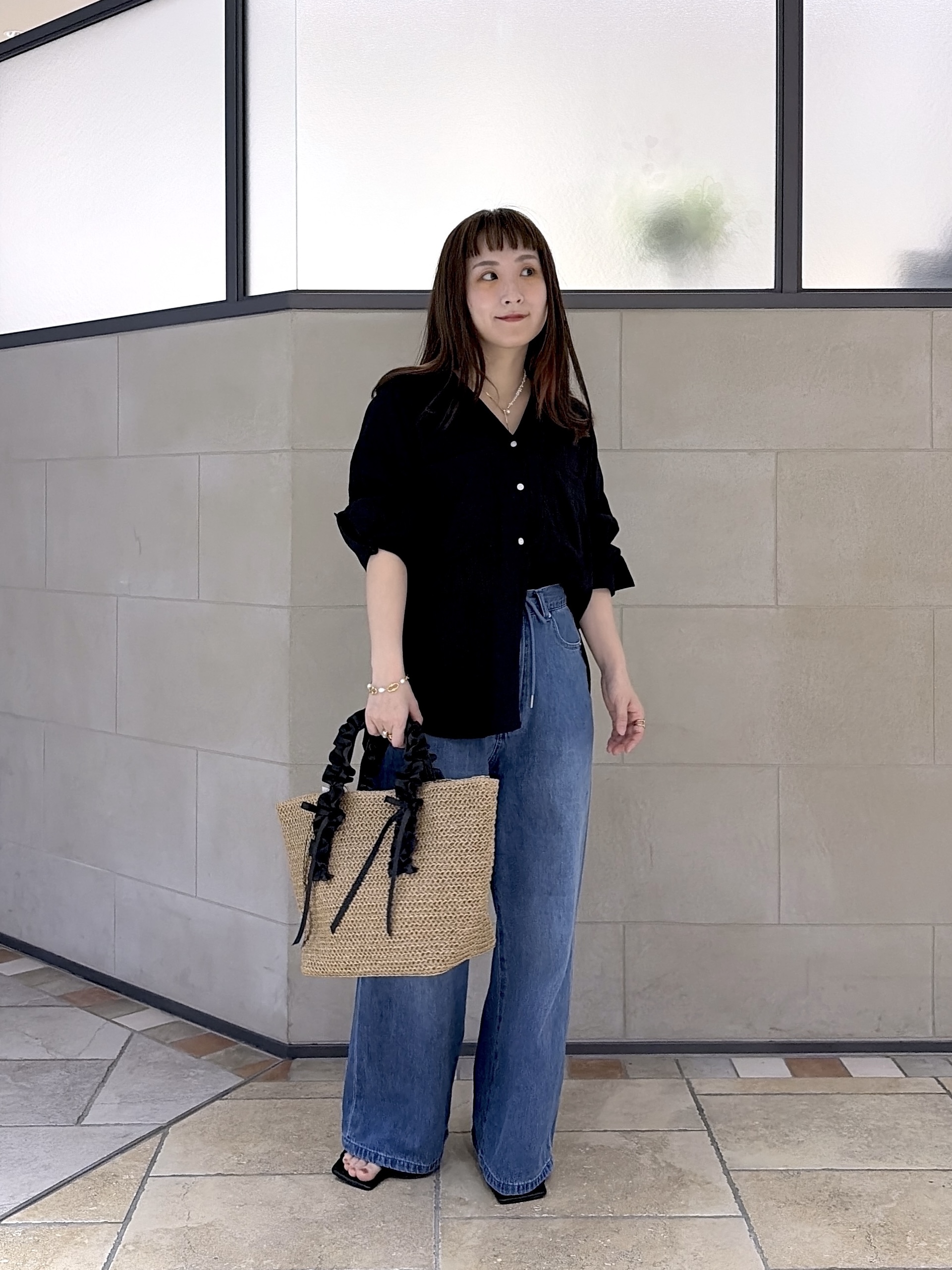 よねさんの「INDIVI｜」を使ったコーディネート
