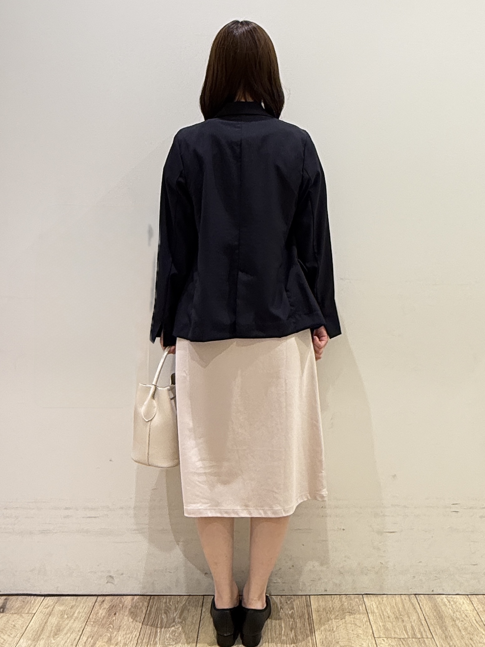 MOMOさんの「index｜《再入荷》ダブルブレストテーラードジャケット【接触冷感／吸水速乾／イージーアイロン／防シワ／洗濯機O」を使ったコーディネート
