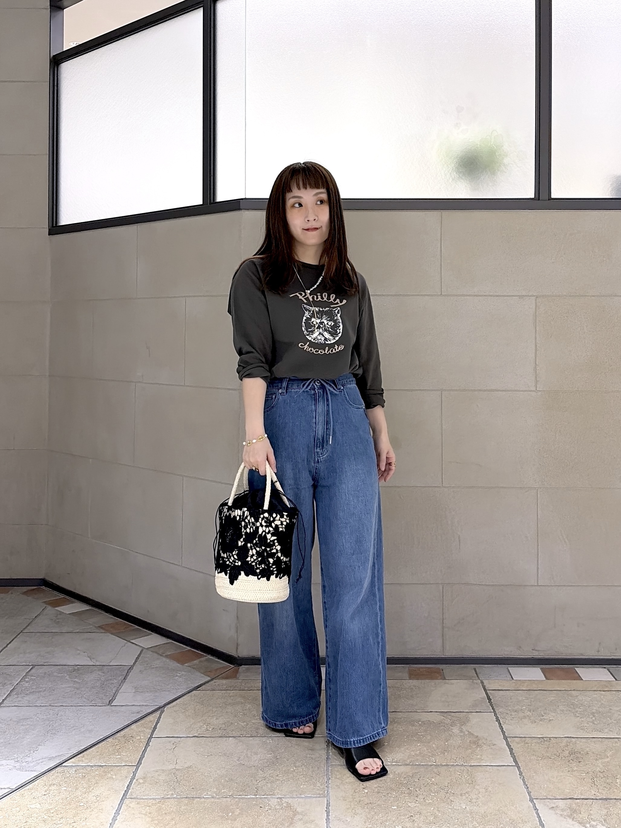よねさんの「INDIVI｜」を使ったコーディネート