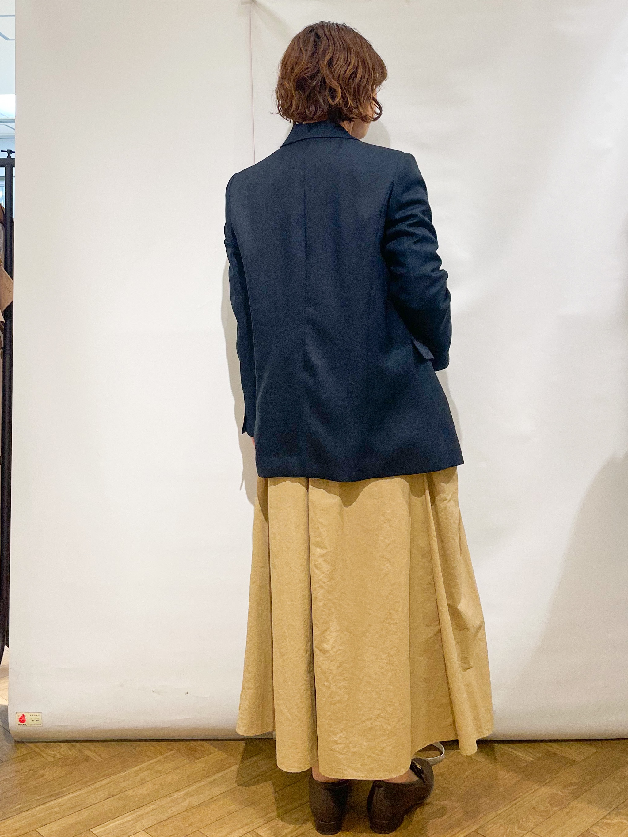 なかさんの「index｜金ボタンダブルブレストテーラードジャケット／セットアップ対応【洗える】」を使ったコーディネート