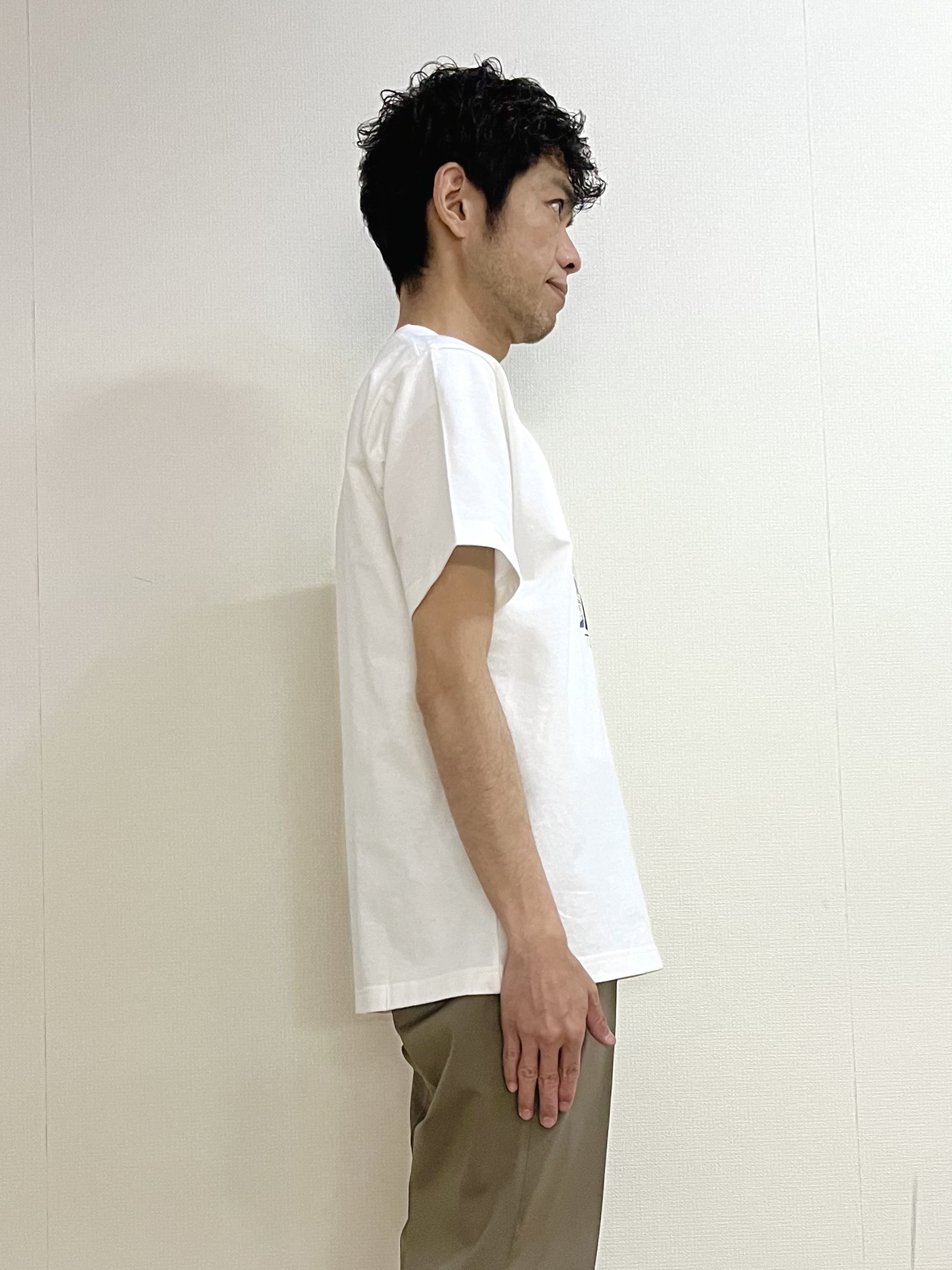 URAさんの「TAKEO KIKUCHI｜【接触冷感】ハイブリッド リネン 七分袖シャツ」を使ったコーディネート