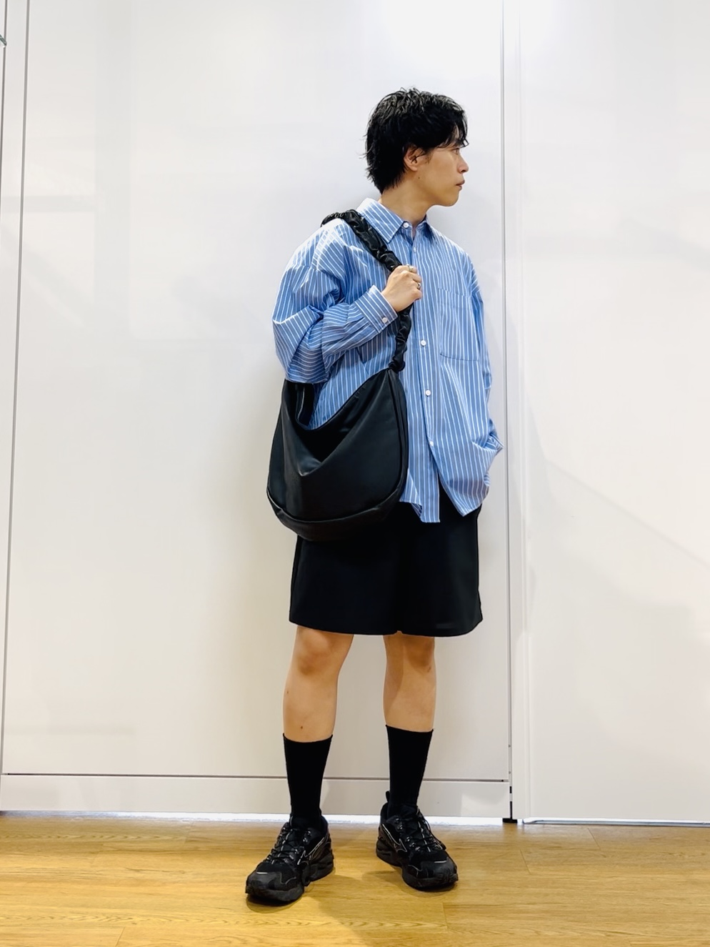 ワッキーさんの「tk.TAKEO KIKUCHI｜AIRY DRYショートパンツ/吸水速乾/UVカット/マシーンウォッシャブル/洗濯可/イージーケア/」を使ったコーディネート