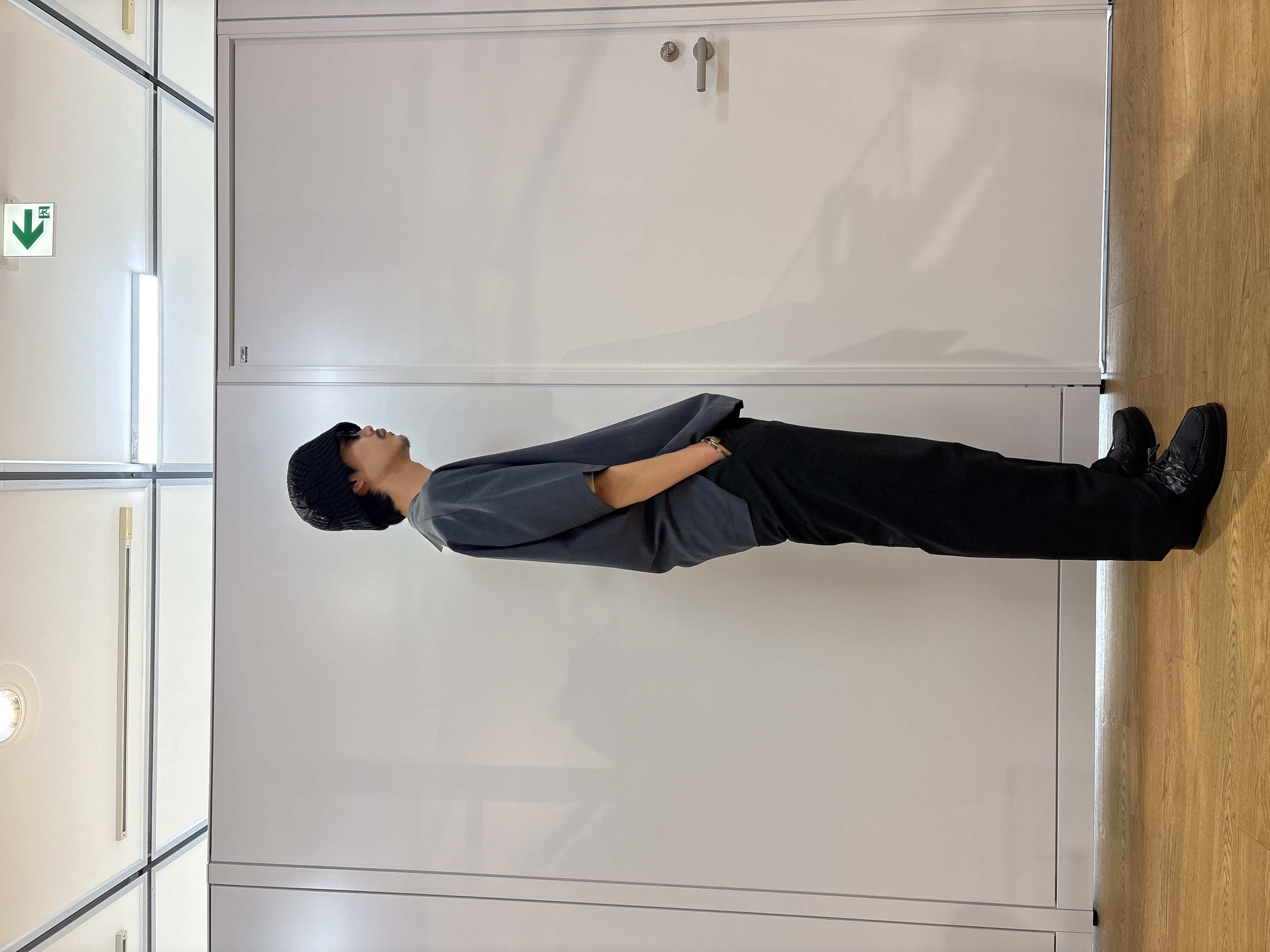 北浦歩大さんの「tk.TAKEO KIKUCHI｜AIRY DRYクルーネックTシャツ/吸水速乾/UVカット/マシーンウォッシャブル/洗濯可/イージー」を使ったコーディネート