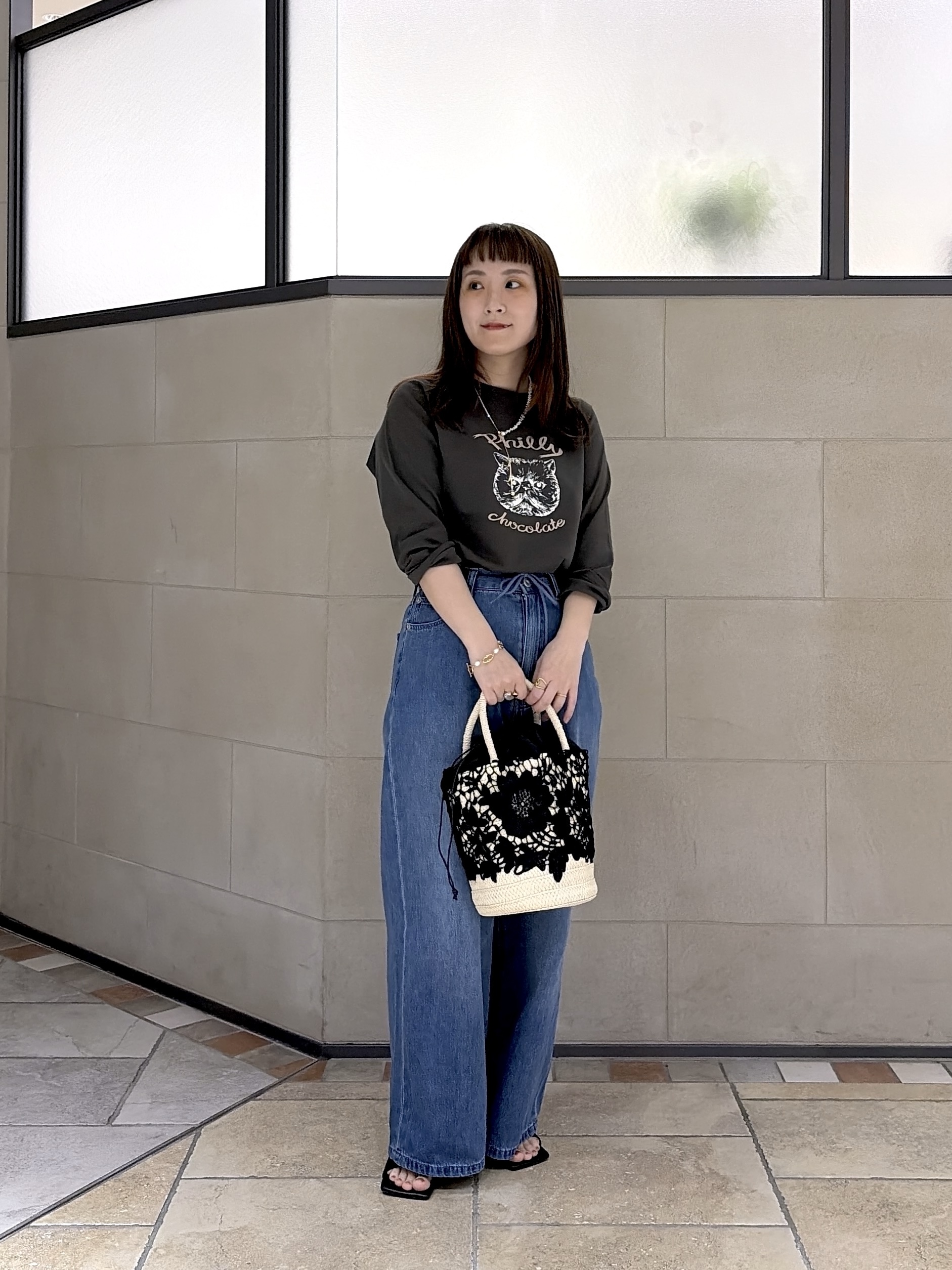 よねさんの「INDIVI｜」を使ったコーディネート