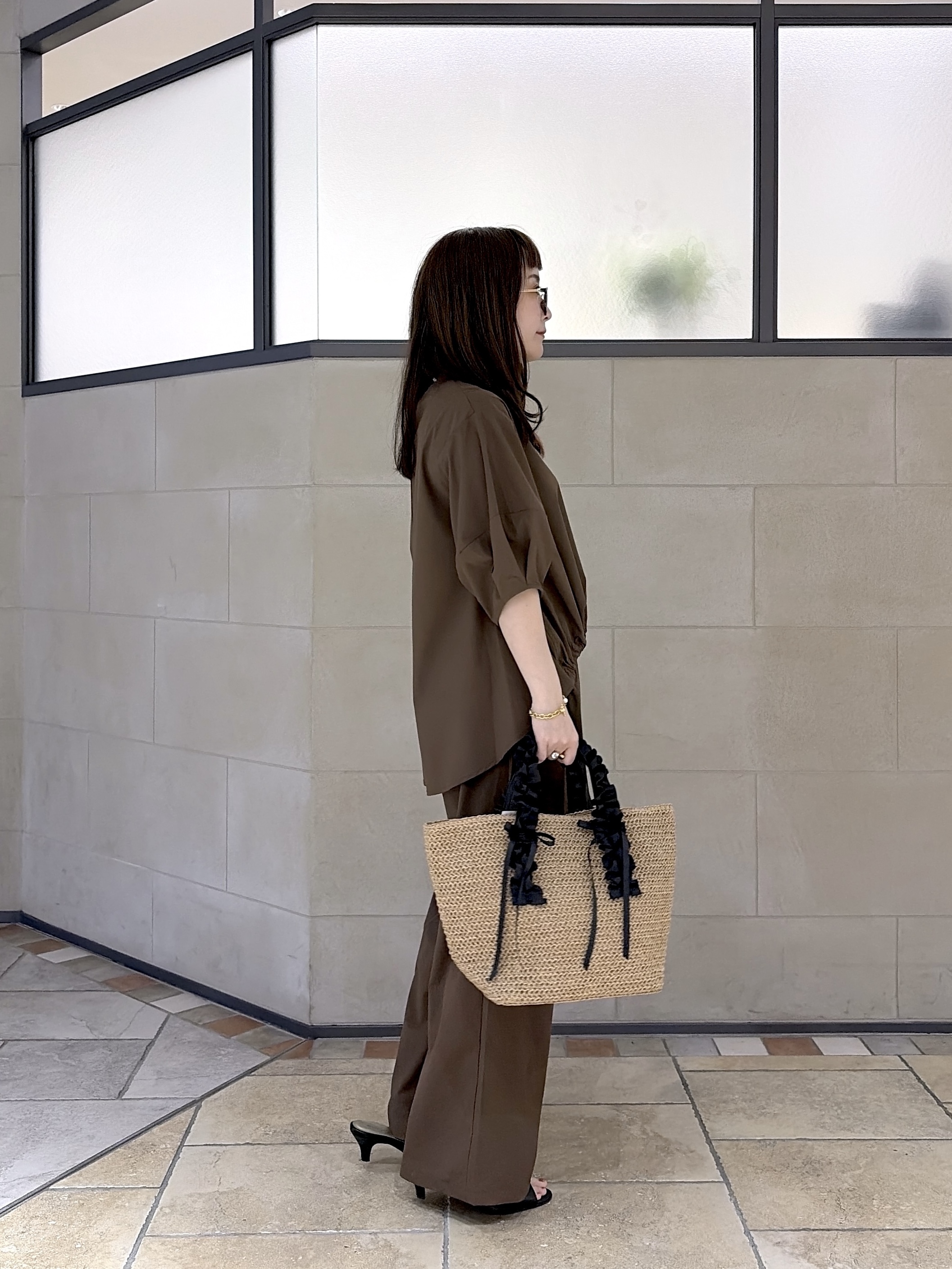 よねさんの「INDIVI｜」を使ったコーディネート