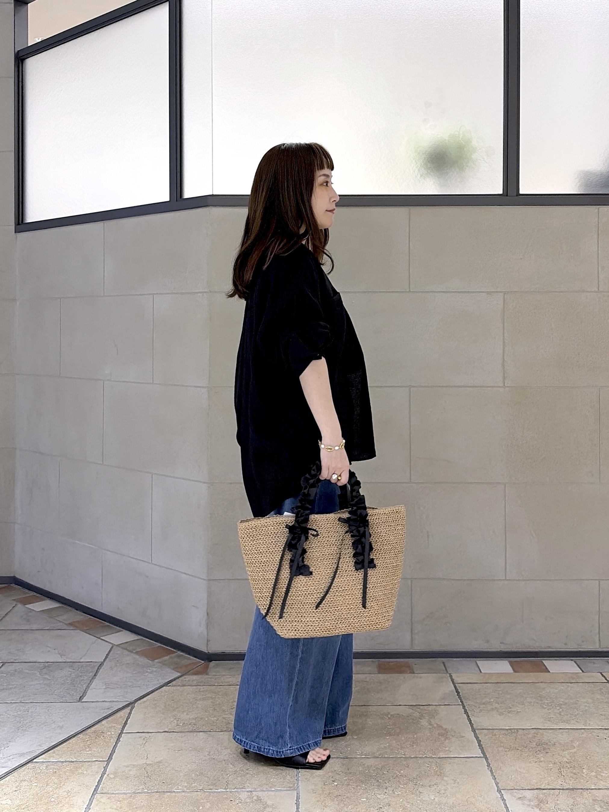 よねさんの「INDIVI｜」を使ったコーディネート
