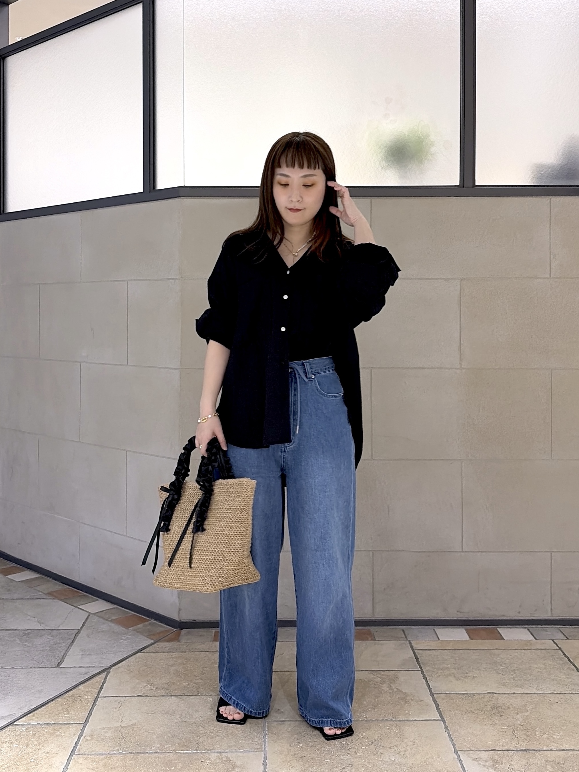 よねさんの「INDIVI｜」を使ったコーディネート