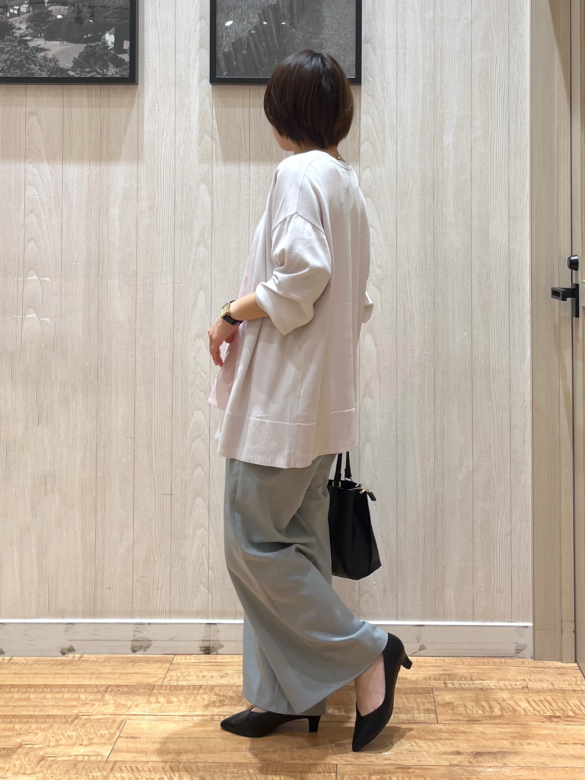 shirayuuuさんの「SHOO･LA･RUE｜【洗濯機可/ひんやり/UV】さらっとしたタッチが心地よい ミドルカーディガン」を使ったコーディネート