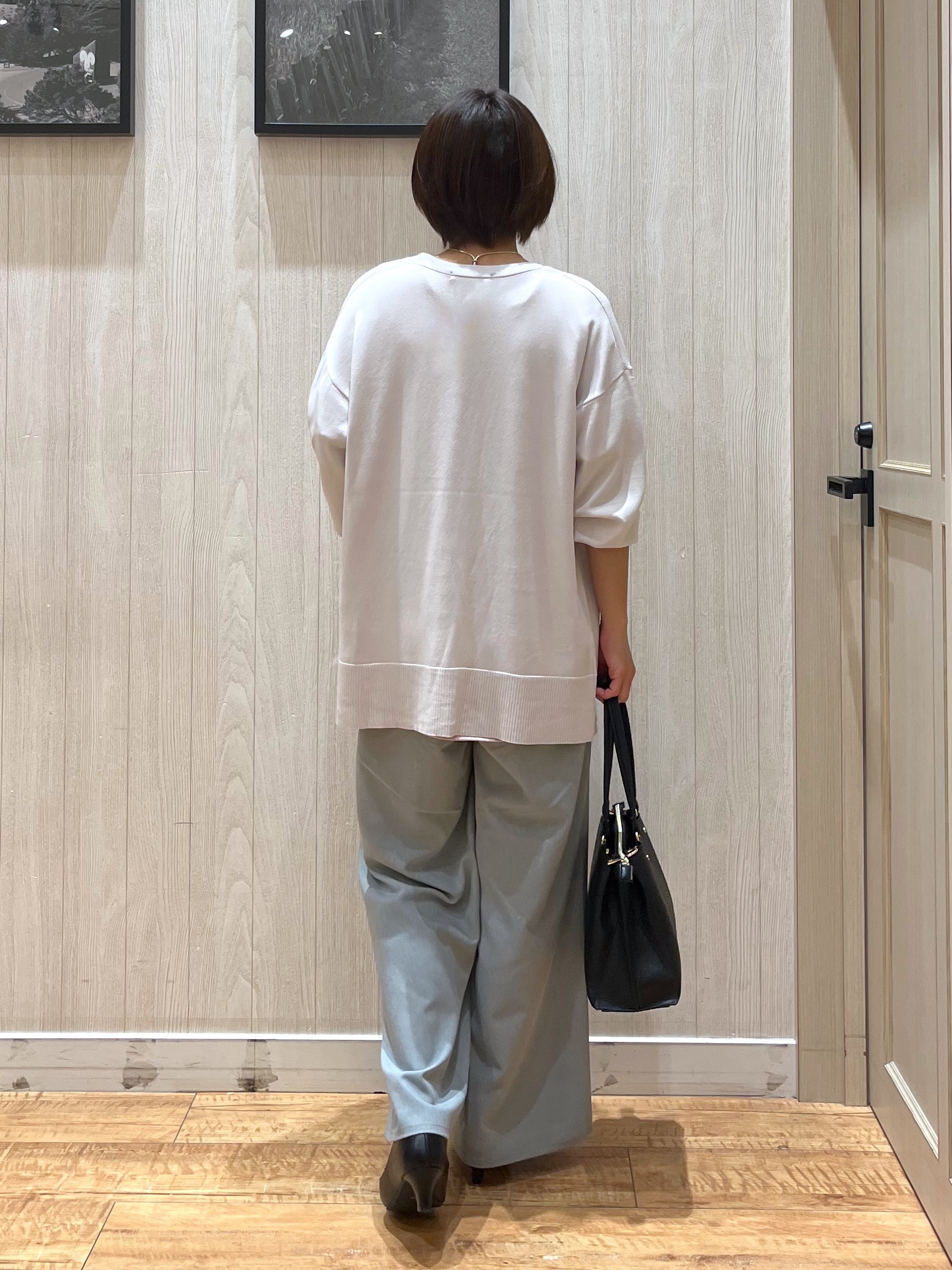 shirayuuuさんの「SHOO･LA･RUE｜【洗濯機可/ひんやり/UV】さらっとしたタッチが心地よい ミドルカーディガン」を使ったコーディネート