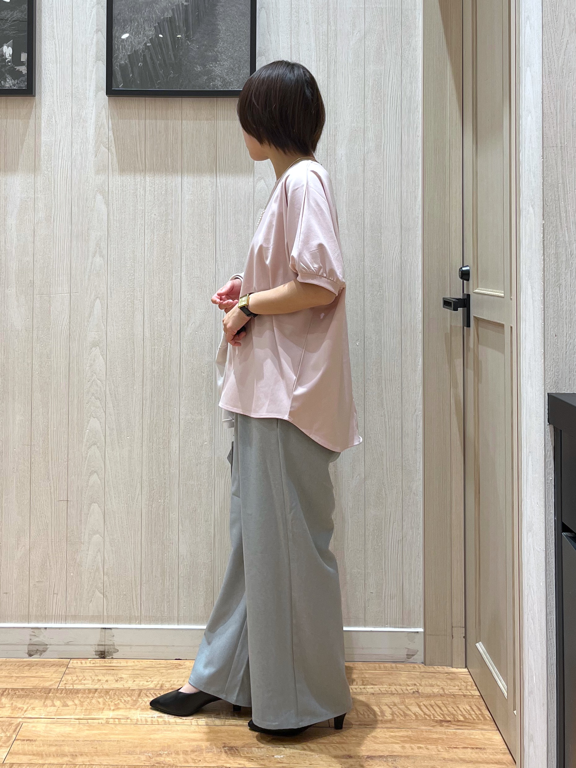 shirayuuuさんの「SHOO･LA･RUE｜【洗濯機可/ひんやり/UV】さらっとしたタッチが心地よい ミドルカーディガン」を使ったコーディネート