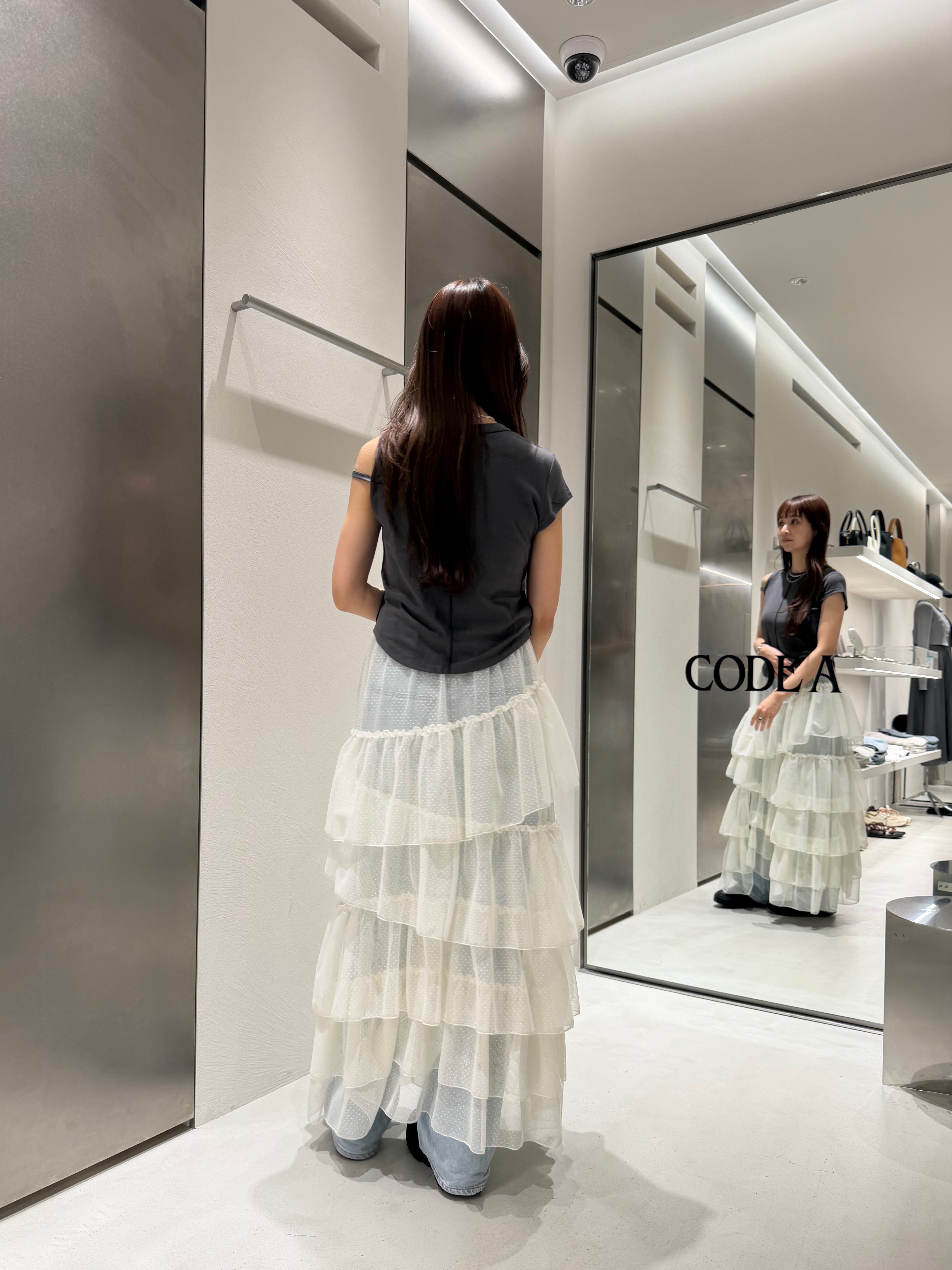 kanamiさんの「CODE A｜compact edge tee」を使ったコーディネート