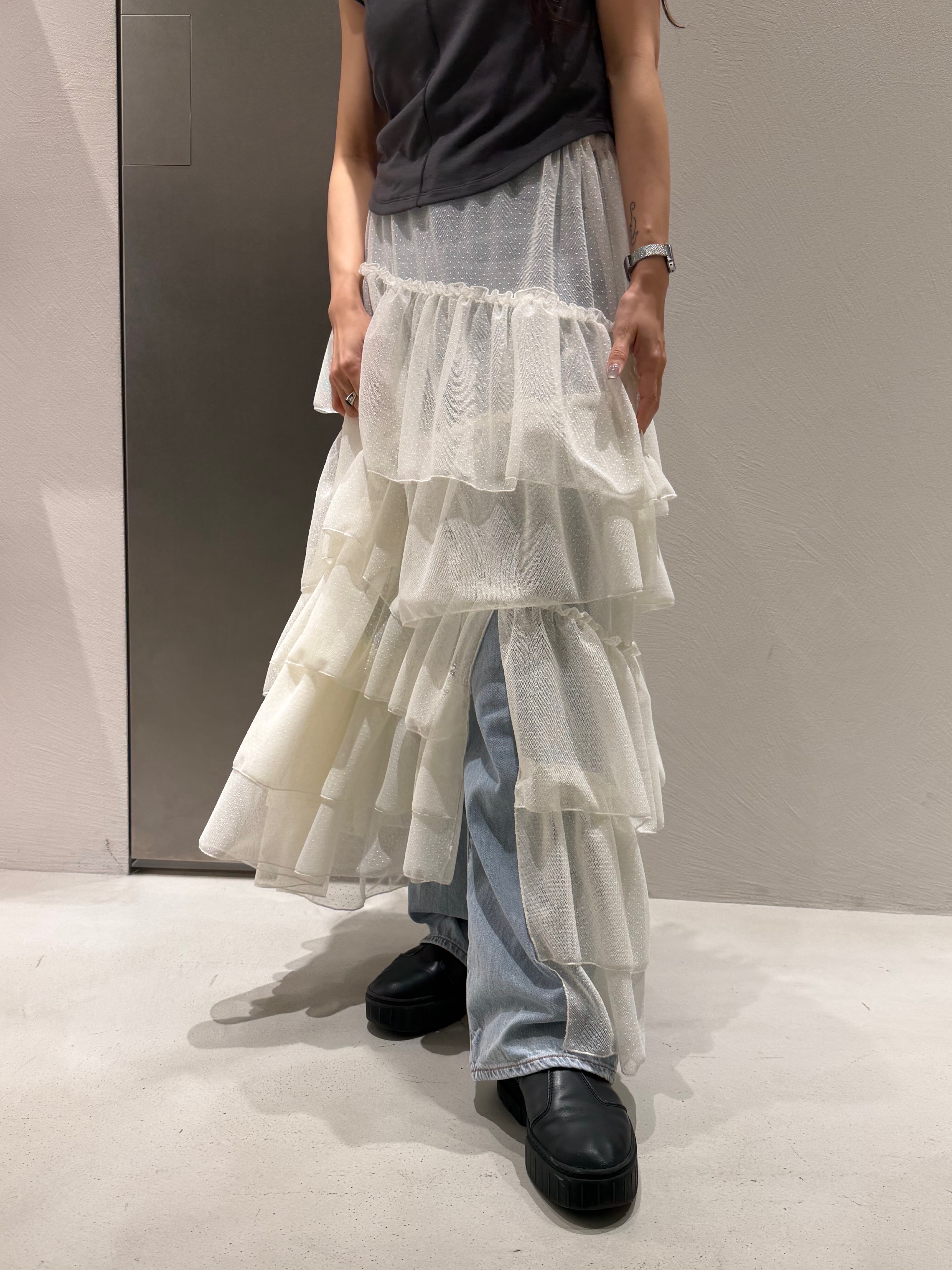 kanamiさんの「CODE A｜compact edge tee」を使ったコーディネート