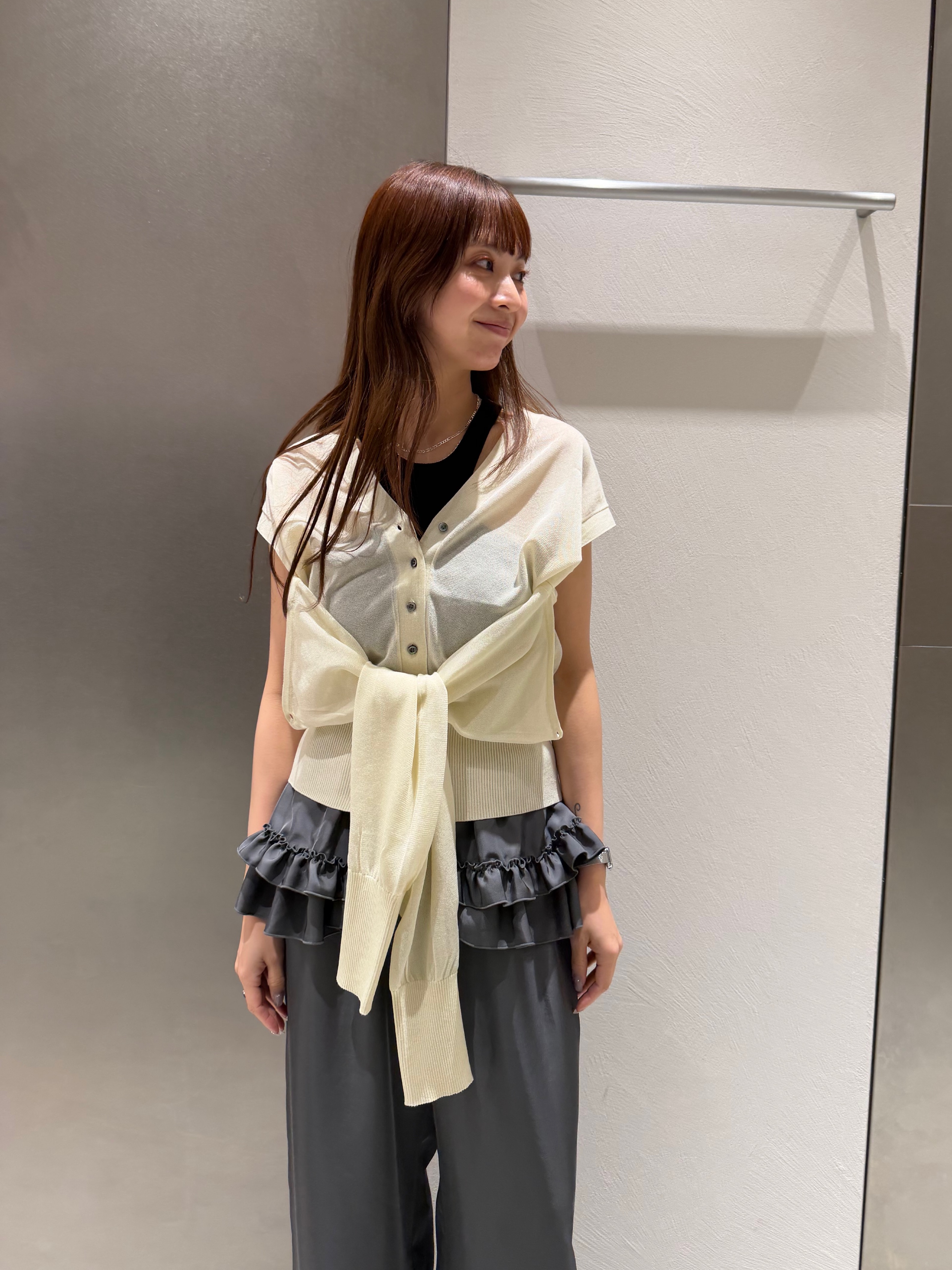 kanamiさんの「CODE A｜frill wide pants」を使ったコーディネート
