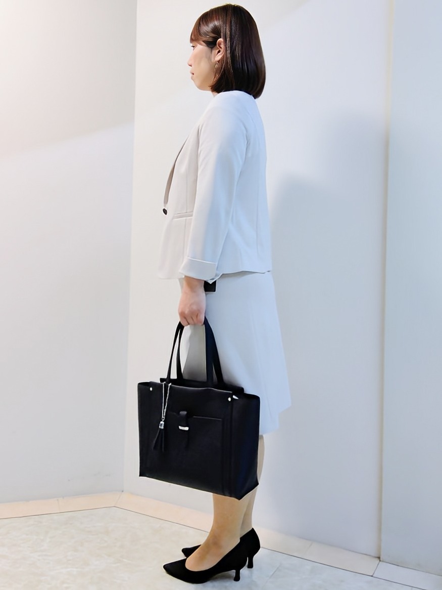 エリさんの「Reflect｜【SS-4Lサイズ／UVカット／接触冷感】匠ジャケット／ベーシックテーラード」を使ったコーディネート