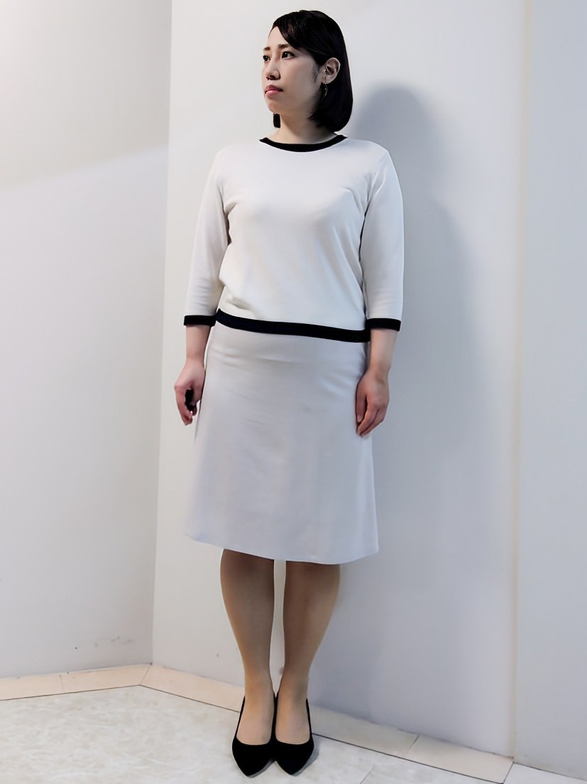 エリさんの「Reflect｜【SS-4Lサイズ／UVカット／接触冷感】匠ジャケット／ベーシックテーラード」を使ったコーディネート