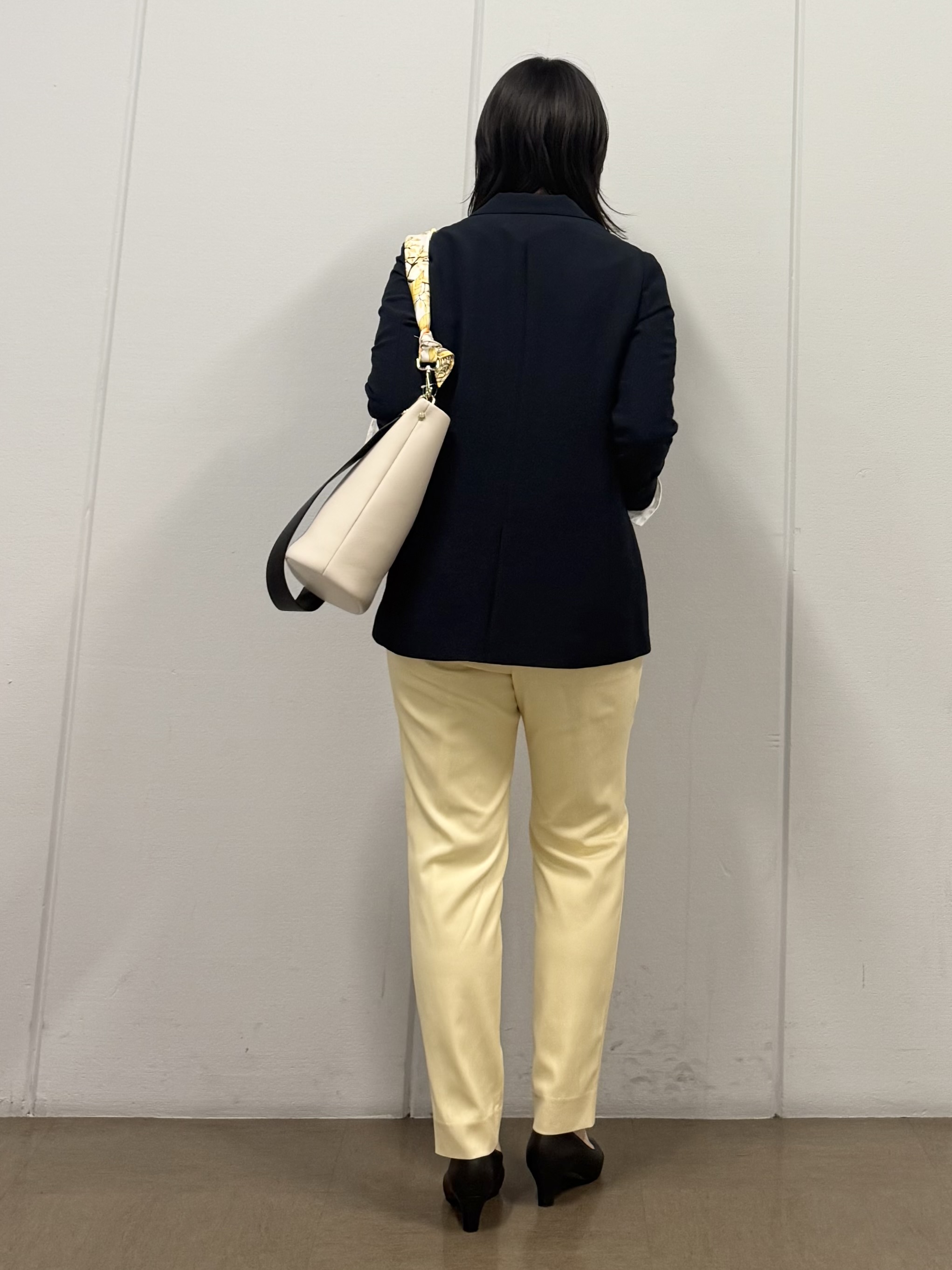 mizukiさんの「INDIVI｜【洗える／多機能／SETUP可】着る日傘ダブルジャケット」を使ったコーディネート