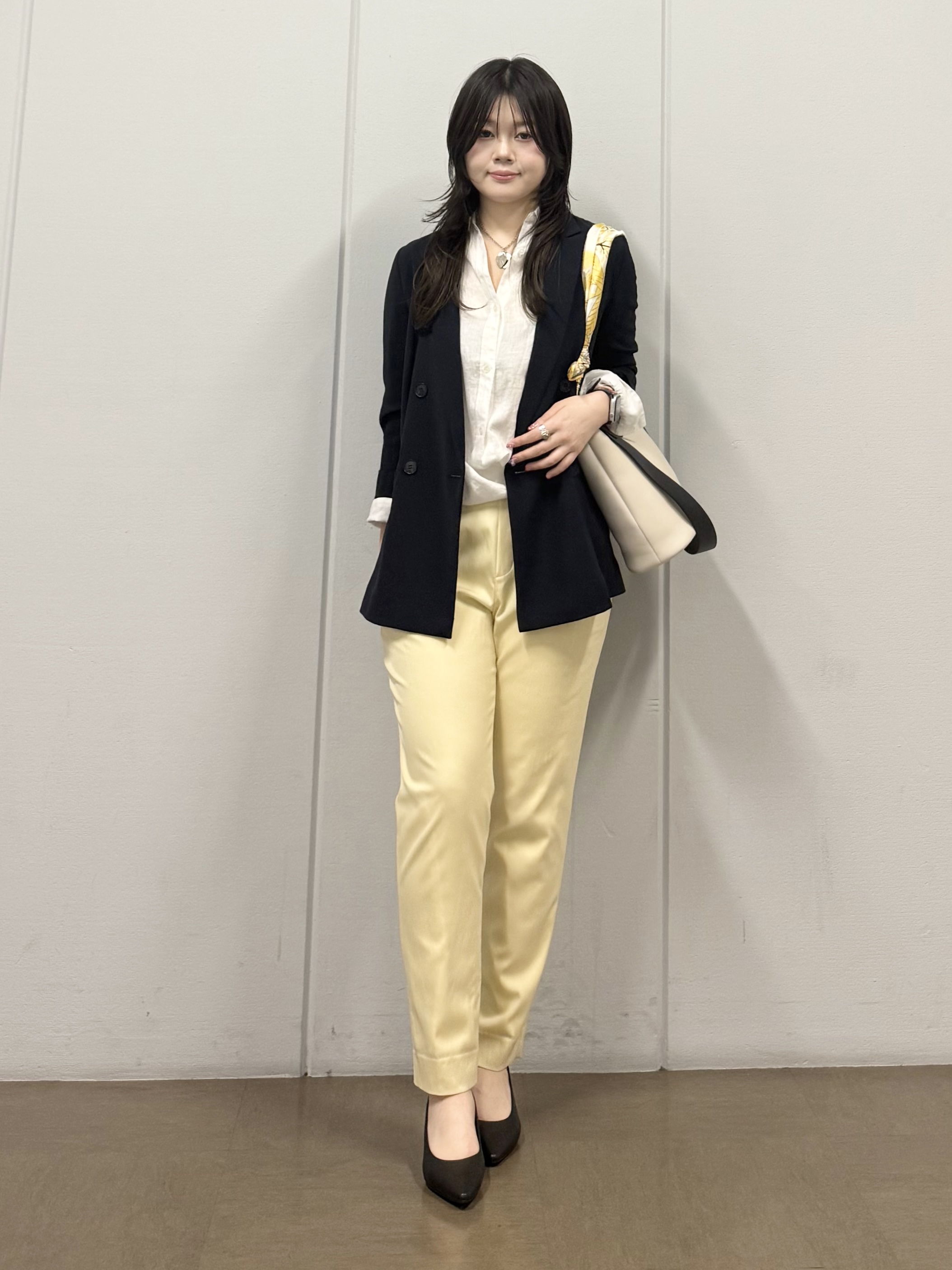 mizukiさんの「INDIVI｜【洗える／多機能／SETUP可】着る日傘ダブルジャケット」を使ったコーディネート
