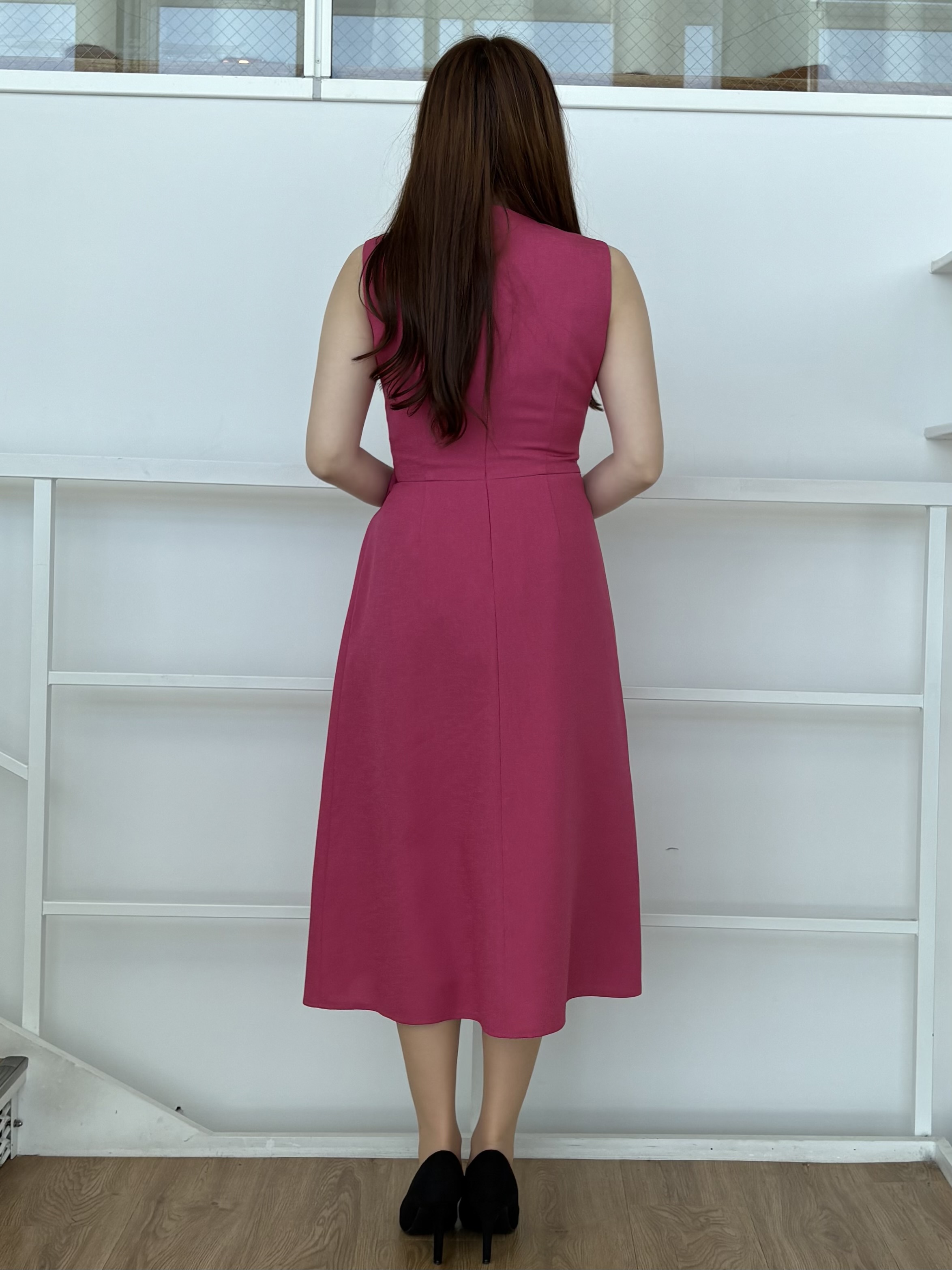 sayaさんの「COUP DE CHANCE｜【日本製】 ラップデザインワンピース」を使ったコーディネート