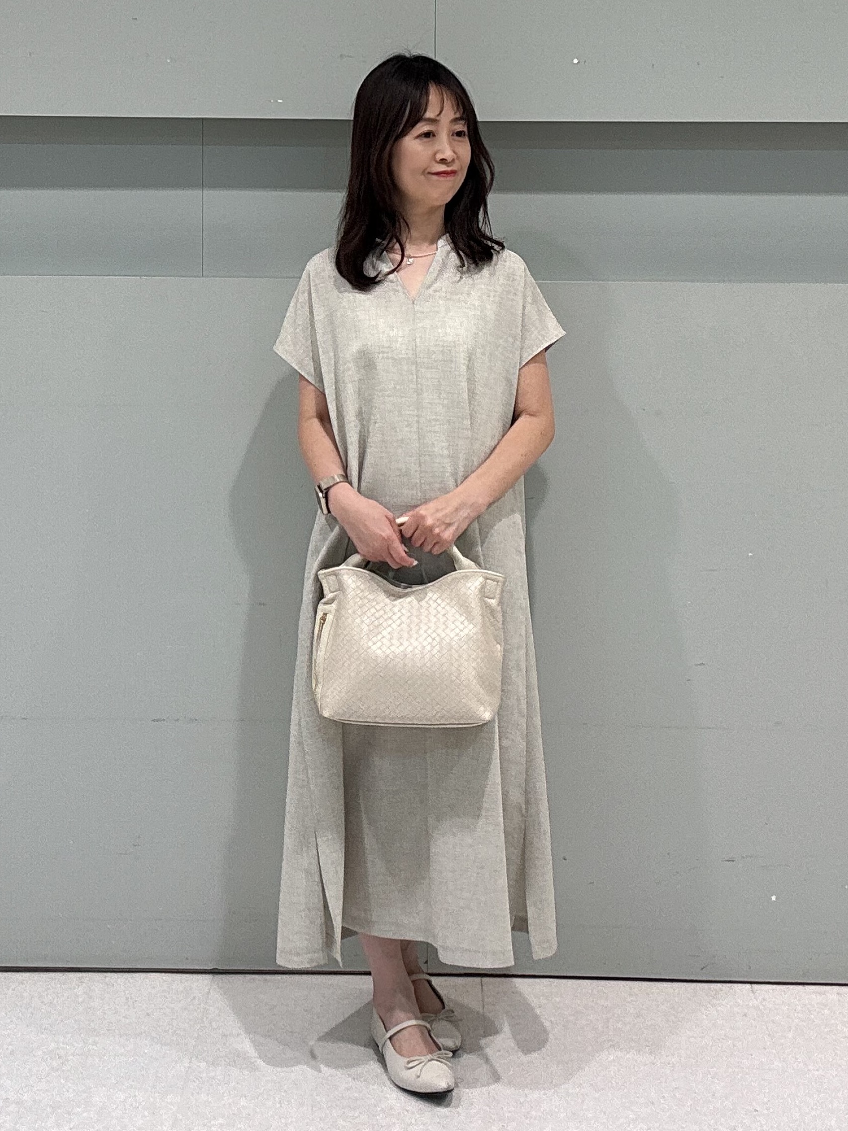 makiさんの「UNTITLED｜【接触冷感/UVカット/遮熱機能】フライスジャージカーディガン」を使ったコーディネート