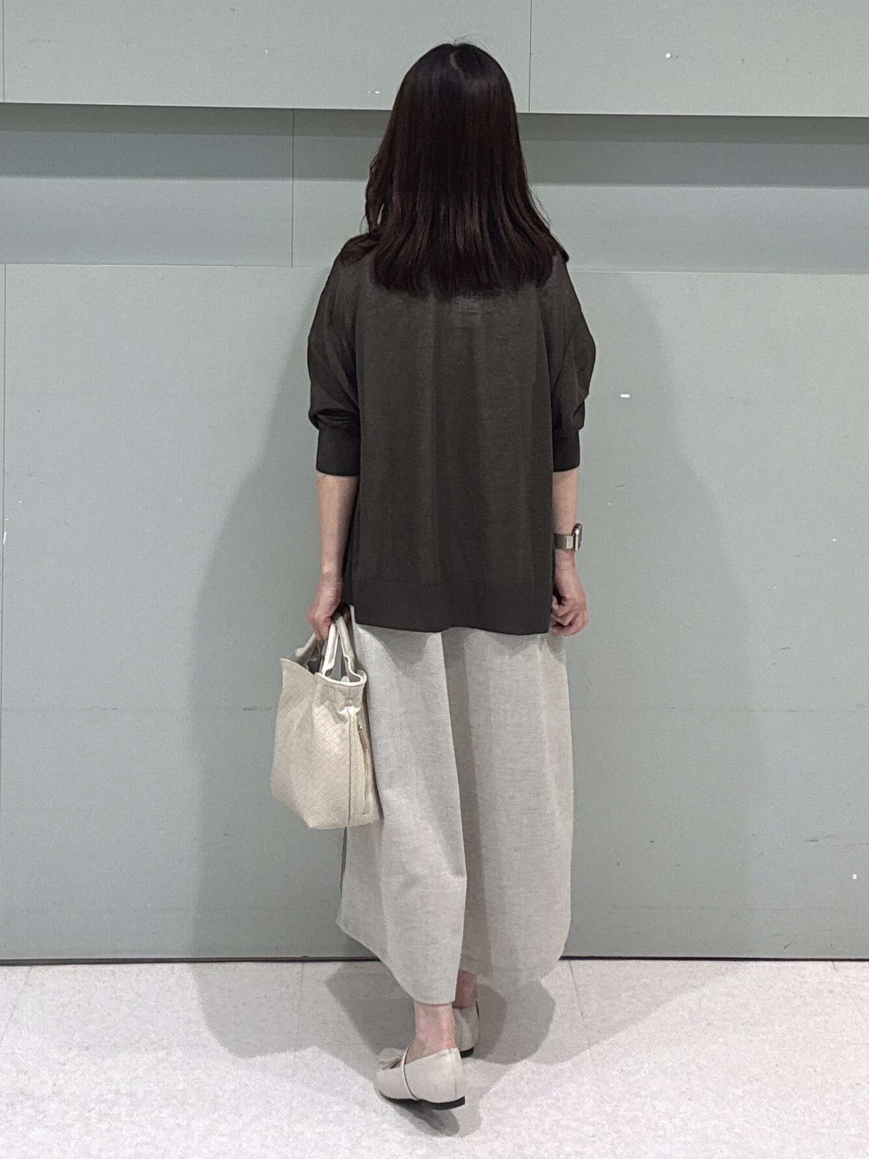 makiさんの「UNTITLED｜【接触冷感/UVカット/遮熱機能】フライスジャージカーディガン」を使ったコーディネート