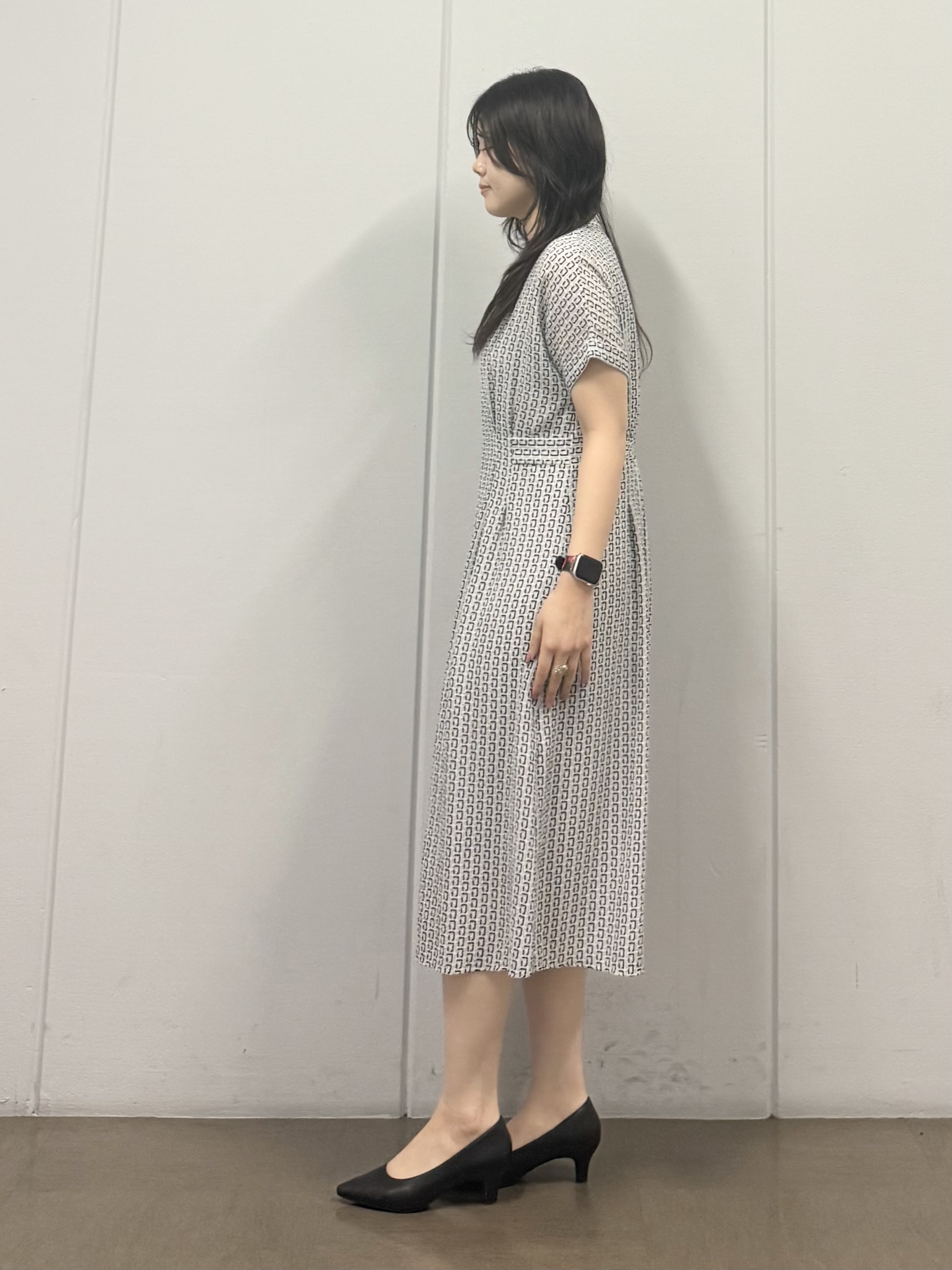 mizukiさんの「INDIVI｜【定番スーツ／UVケア／洗える】ウール調テーラードジャケット」を使ったコーディネート