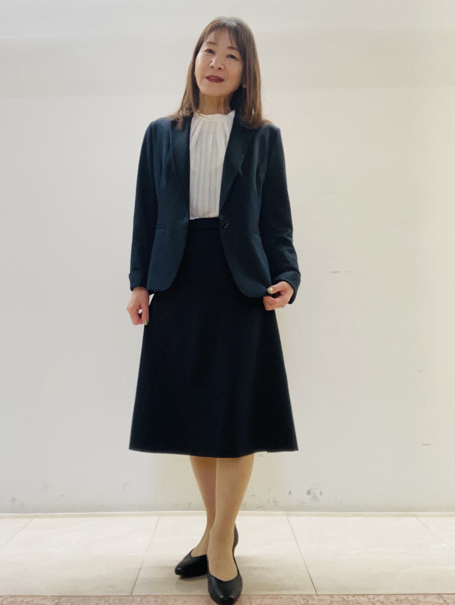 kurodaさんの「Reflect｜【SS-4Lサイズ／UVカット／接触冷感】匠ジャケット／ベーシックテーラード」を使ったコーディネート