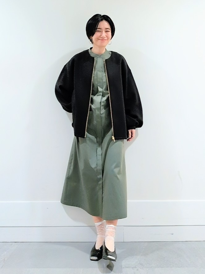 ミズタさんの「UNTITLED｜【春アウター/ゆったり】ダンボールジップブルゾン」を使ったコーディネート