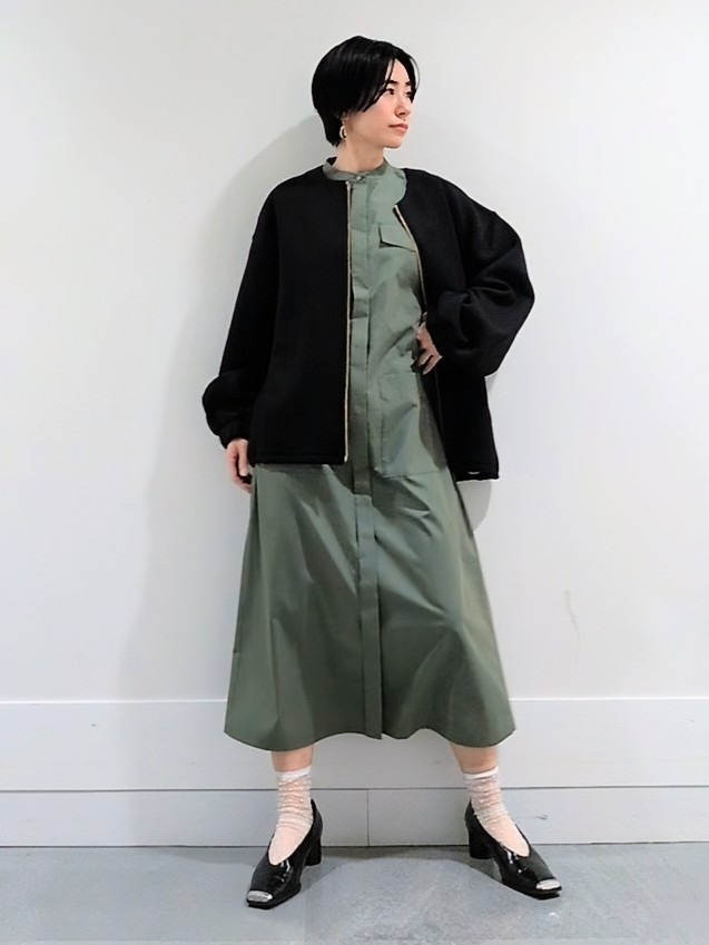 ミズタさんの「UNTITLED｜【春アウター/ゆったり】ダンボールジップブルゾン」を使ったコーディネート