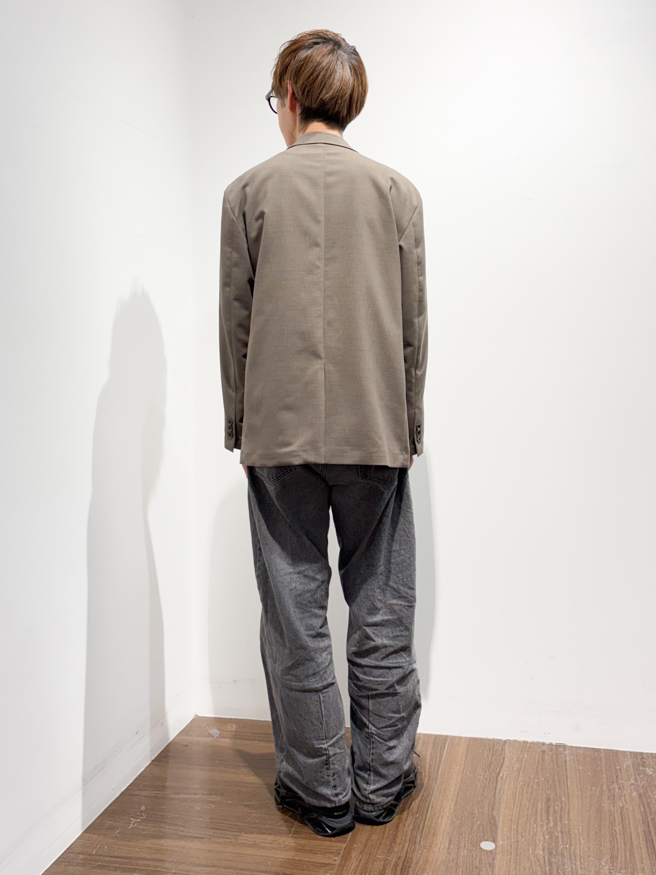 つーじーさんの「THE SHOP TK｜AVANT LINO リラックスジャケット セットアップ可／洗濯機OK」を使ったコーディネート
