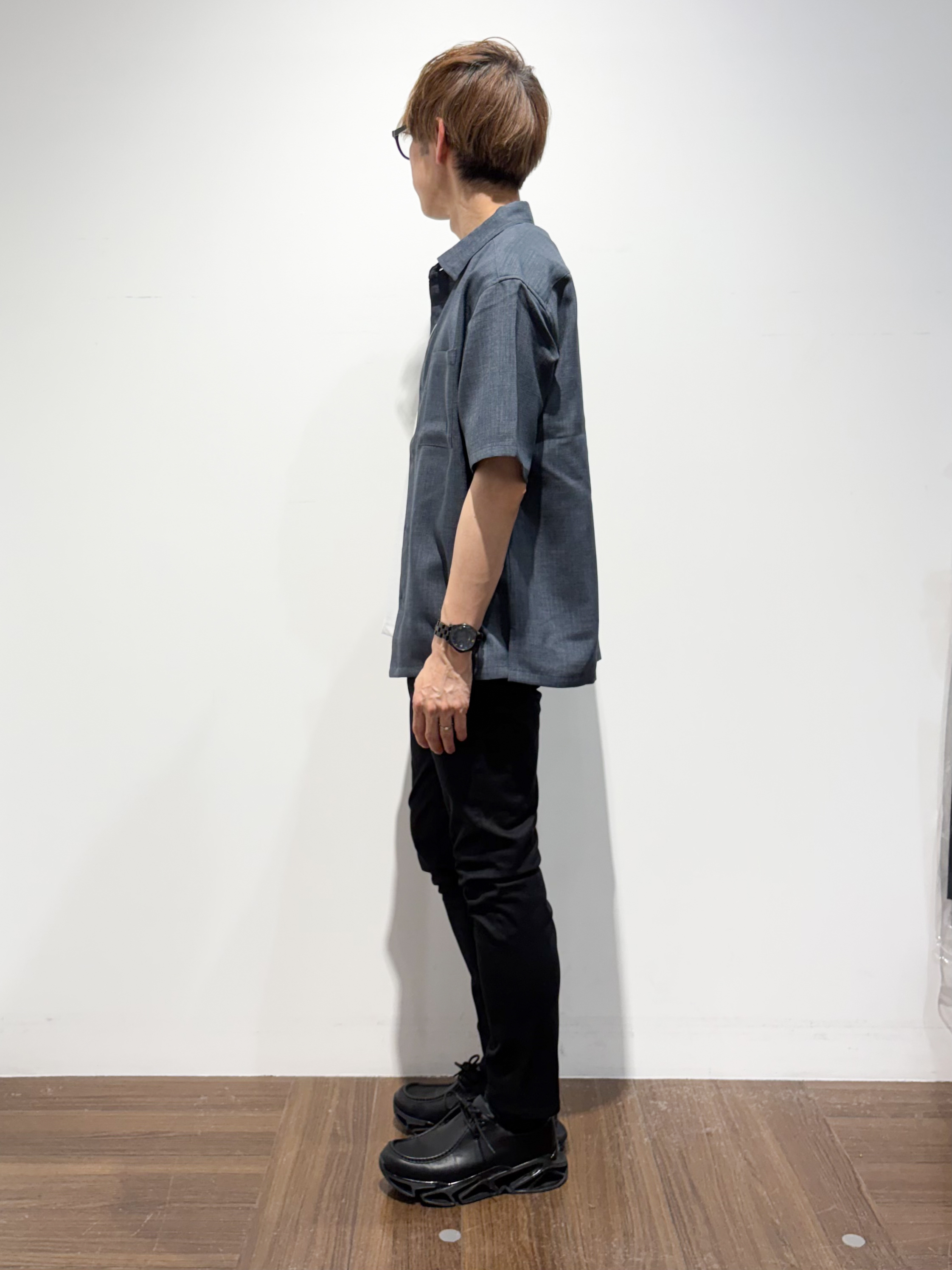 つーじーさんの「THE SHOP TK｜【LINO FINE】 リネンライク半袖シャツ UVカット／イージーケア／吸水速乾／洗濯機OK／セッ」を使ったコーディネート