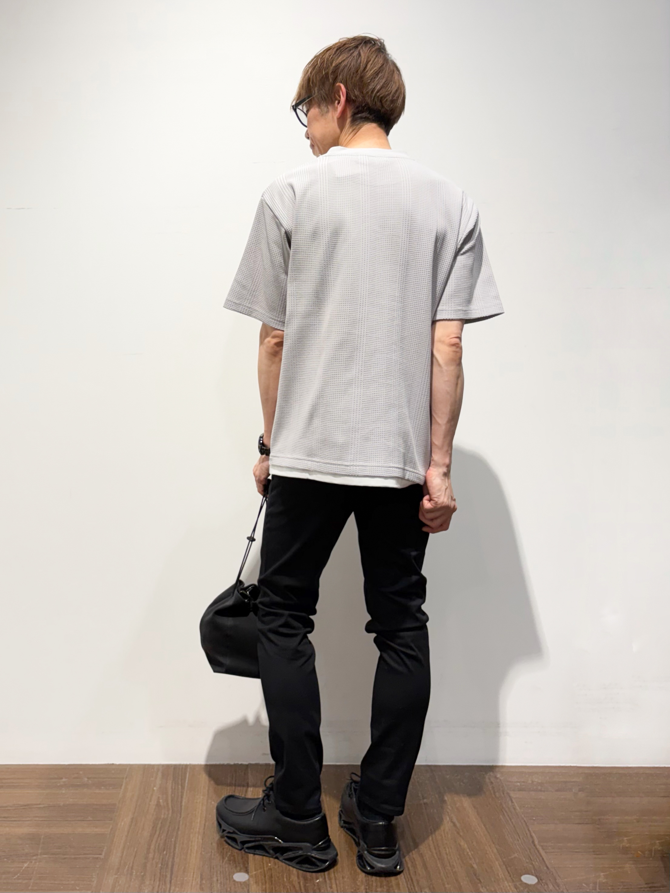 つーじーさんの「THE SHOP TK｜【ラクして決まる！】レイヤード風半袖Tシャツ　洗濯機OK」を使ったコーディネート