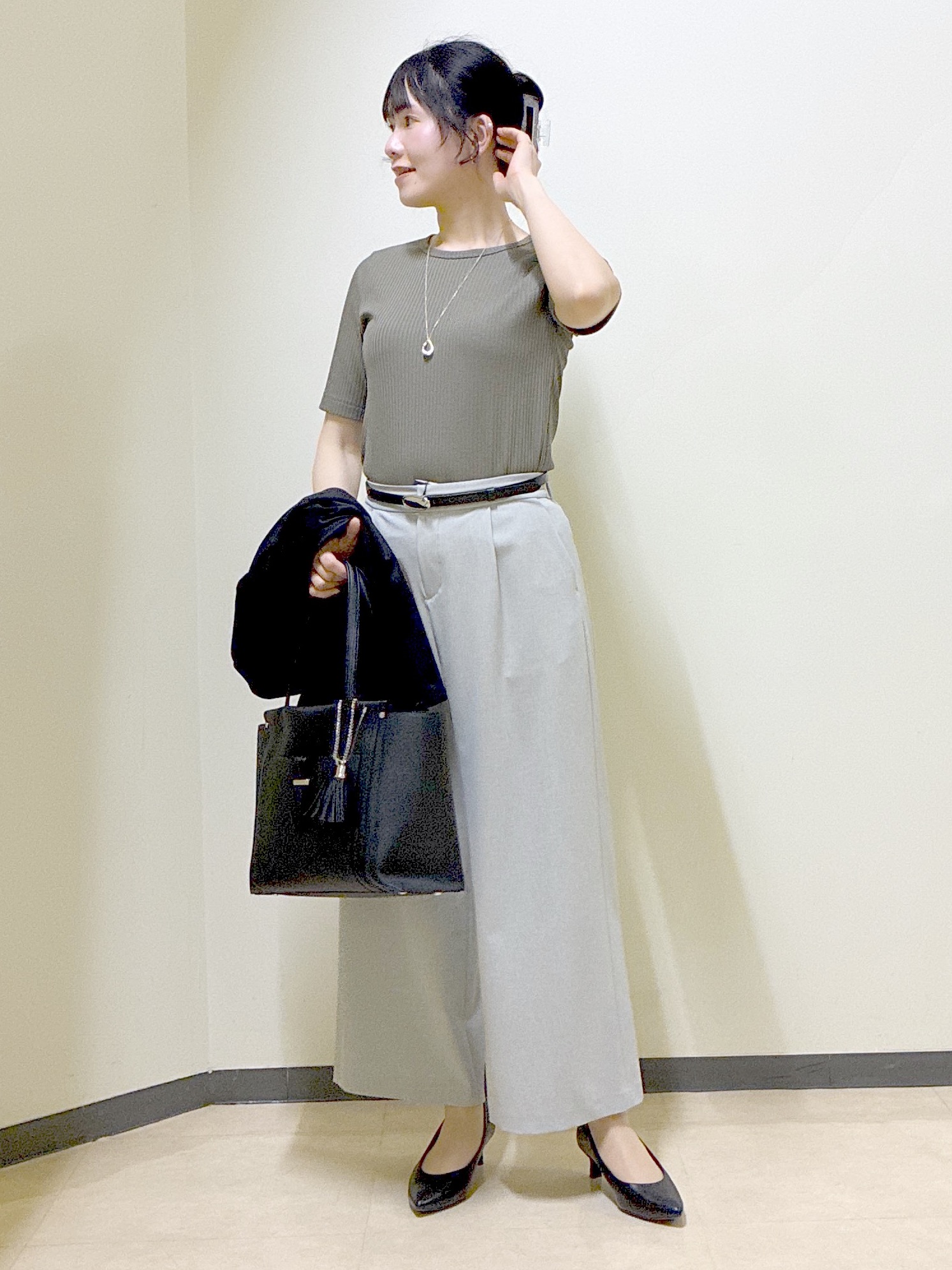  beni_gingerさんの「Reflect｜【SS-4Lサイズ／UVカット／接触冷感】匠ジャケット／ロングテーラード」を使ったコーディネート